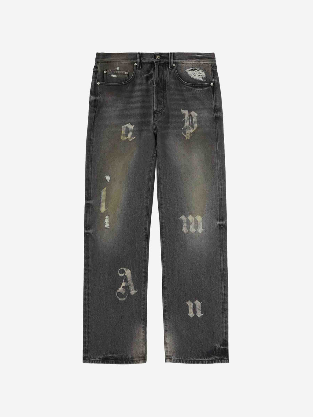 Оригінальна Jeans Logo Denim Palm angels – боковий вид