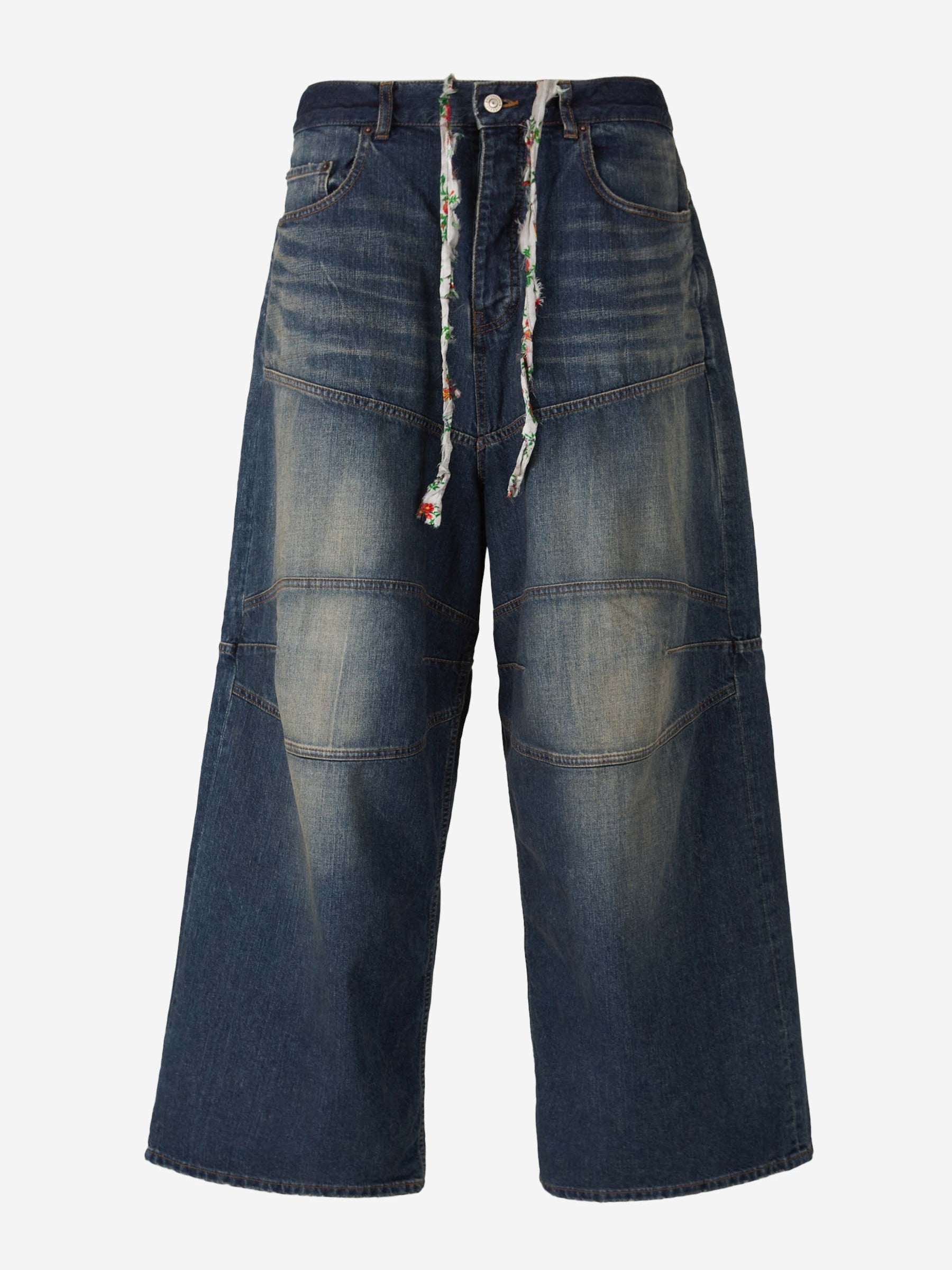 Wide Leg Jeans Balenciaga – Гарантія оригінальності – боковий вид