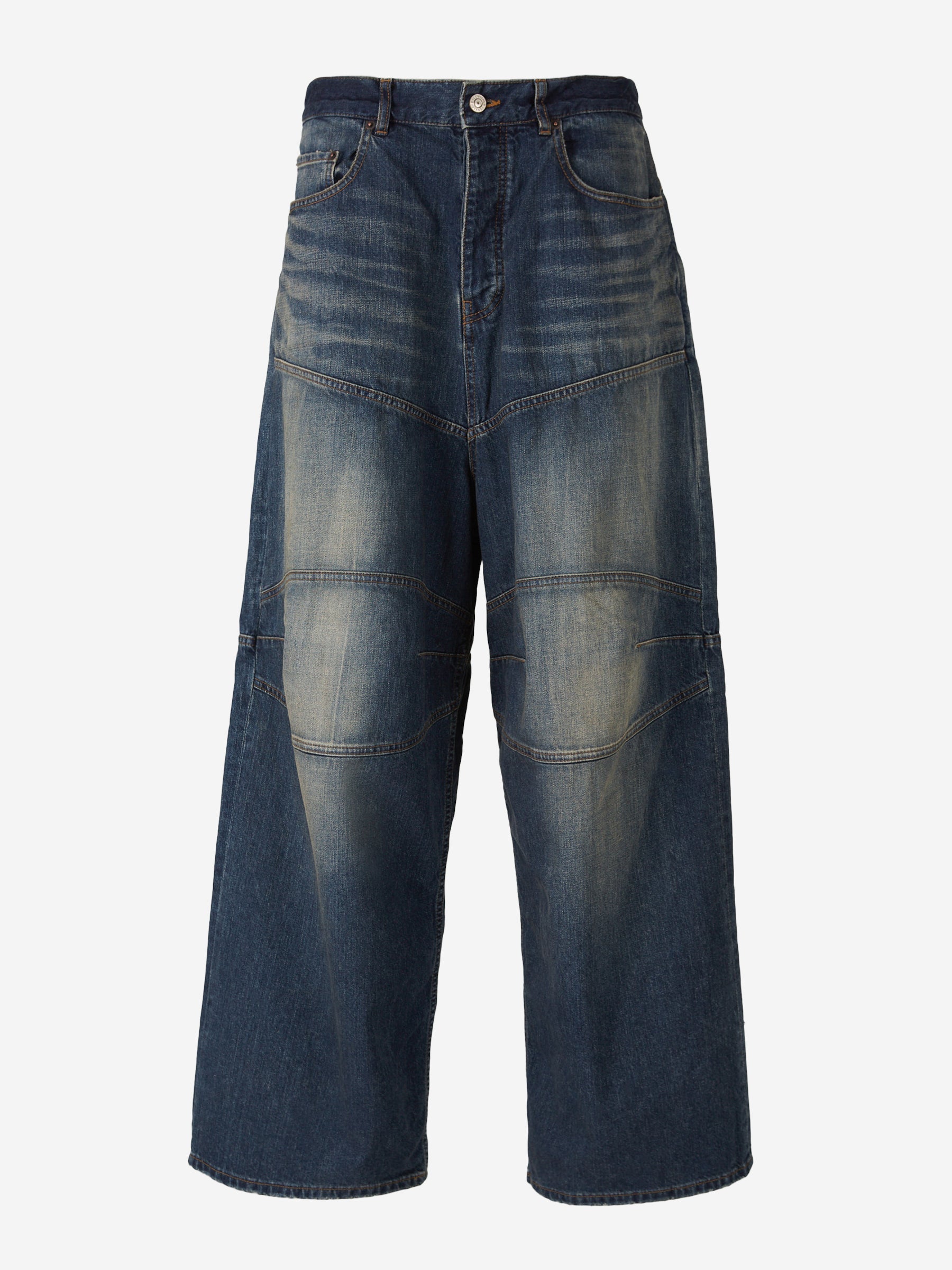 Wide Leg Jeans Balenciaga – Гарантія оригінальності – вид ззаду