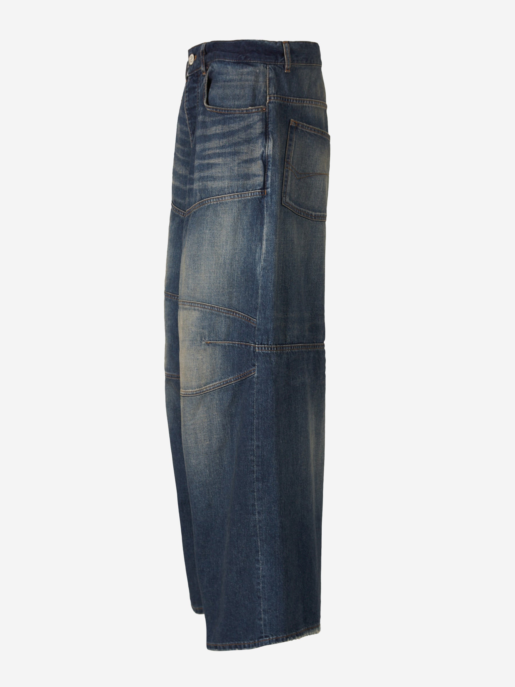 Wide Leg Jeans Balenciaga – Гарантія оригінальності – детальний вид