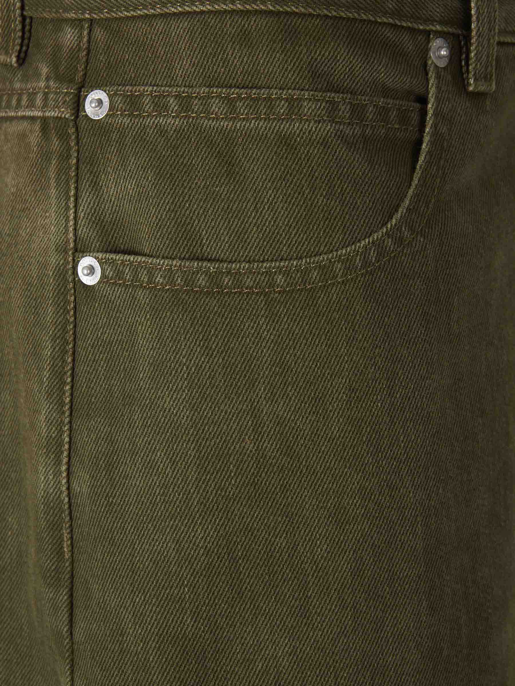 Оригінальна Straight Cotton Jeans Bottega veneta – детальний вид