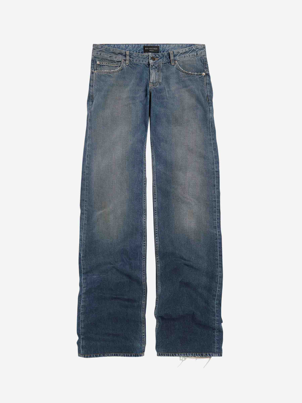 Оригінальна Slim Cotton Jeans Balenciaga – боковий вид
