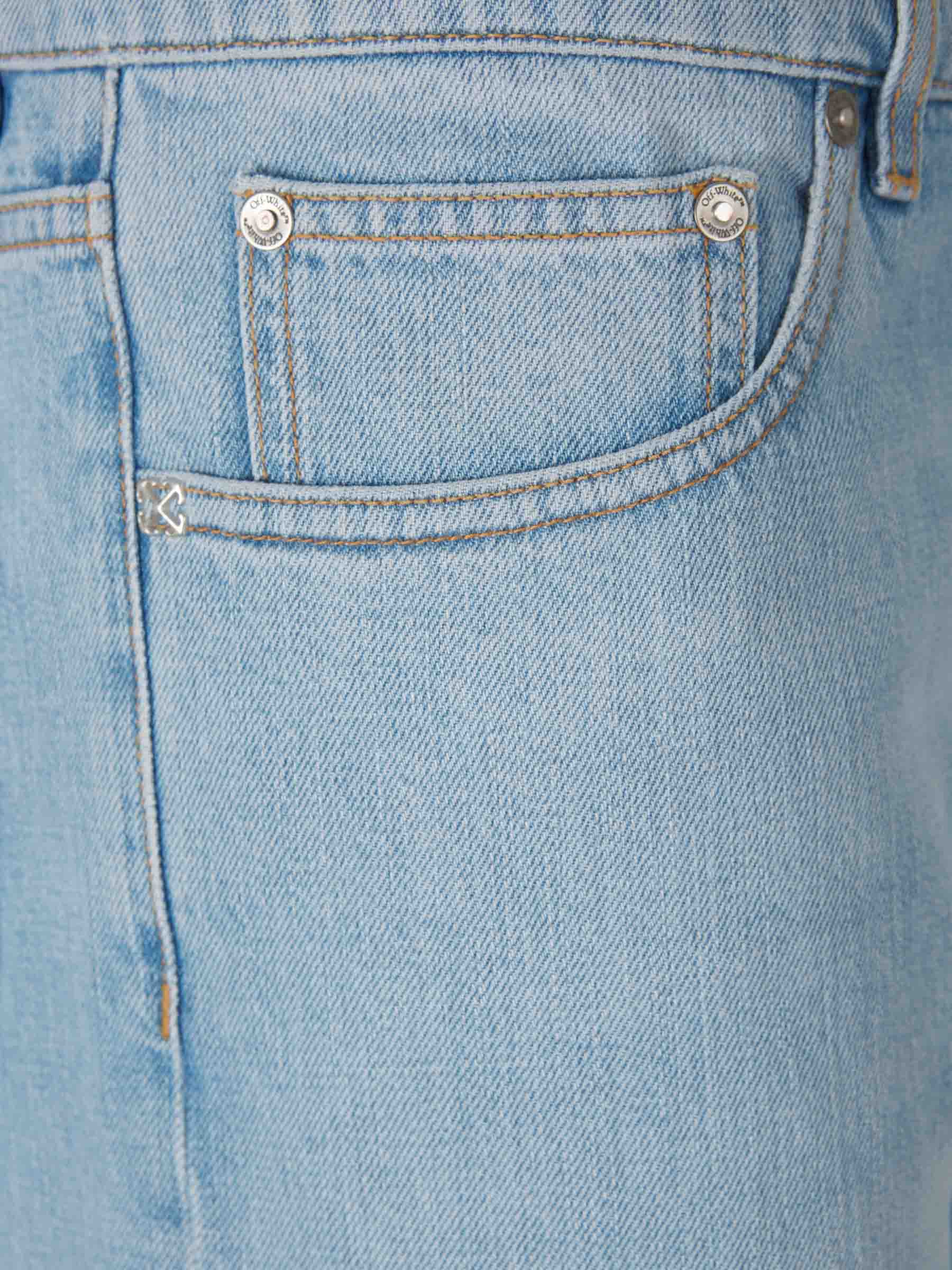 Оригінальна Fresh Wide Jeans Off-white – детальний вид