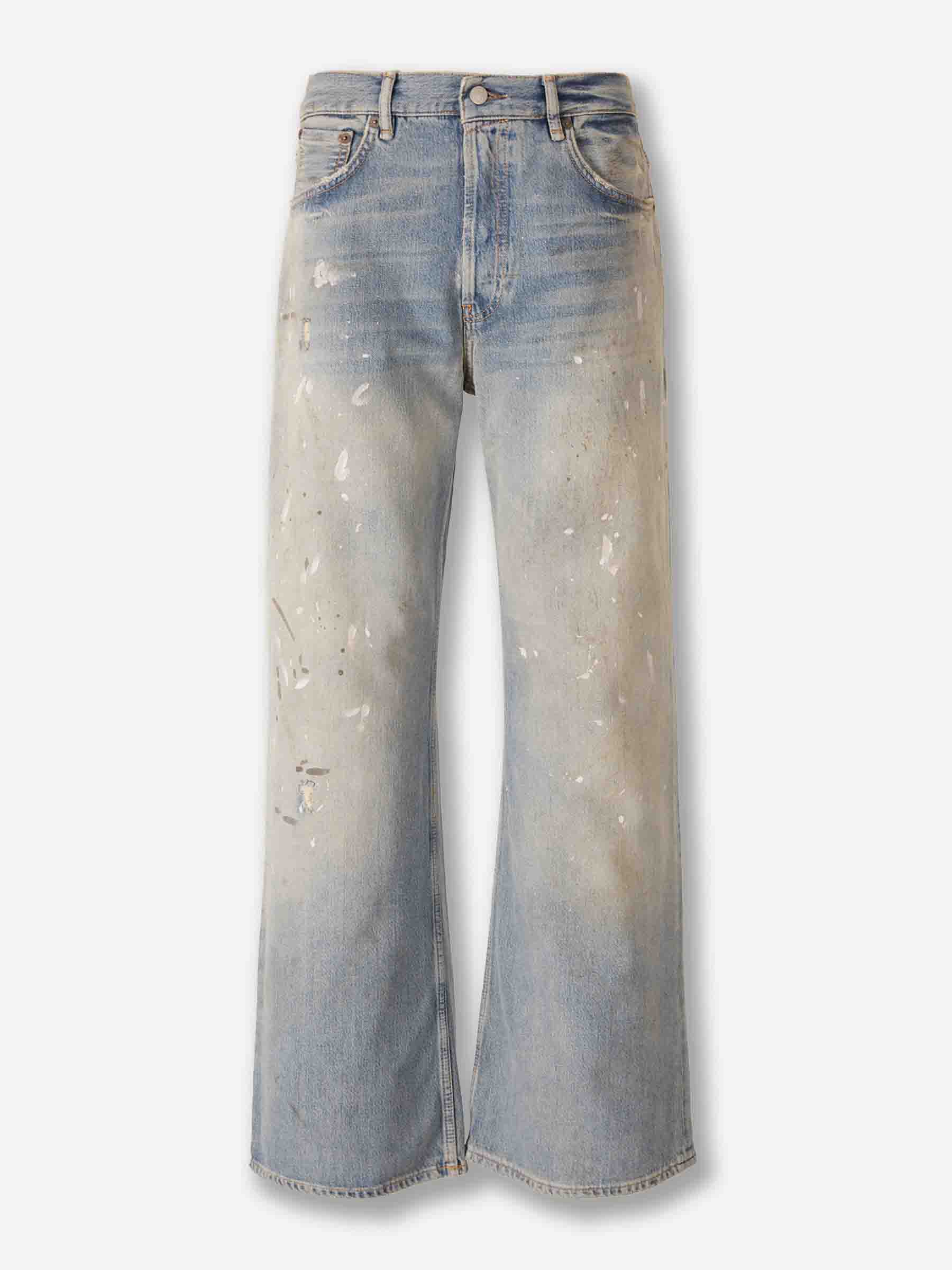 Оригінальна Wide Leg Jeans 2021m Trafalgar Acne studios – боковий вид