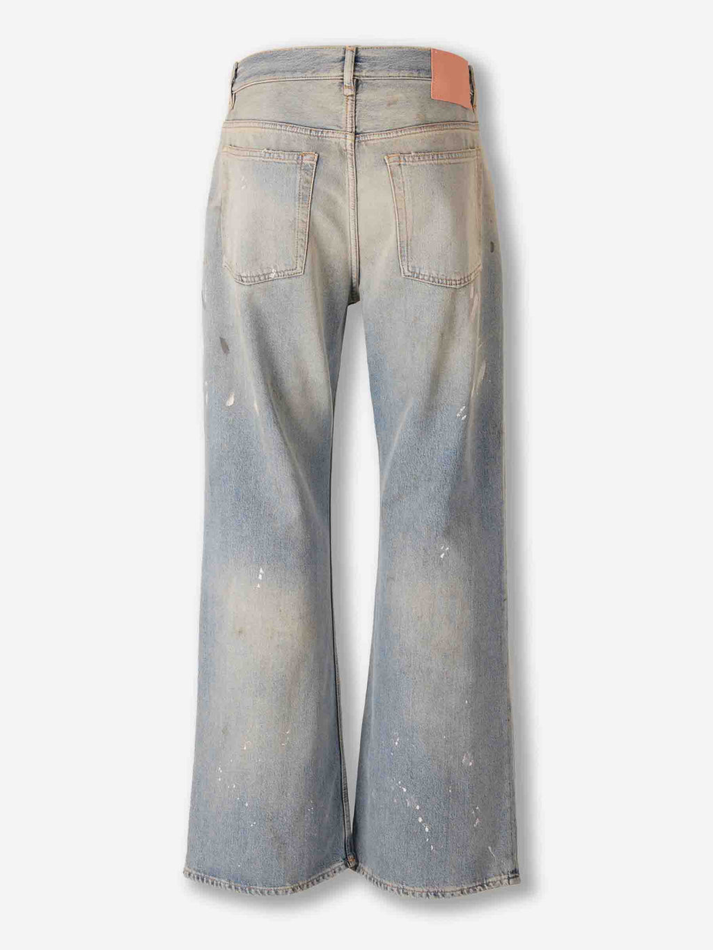 Оригінальна Wide Leg Jeans 2021m Trafalgar Acne studios – вид ззаду