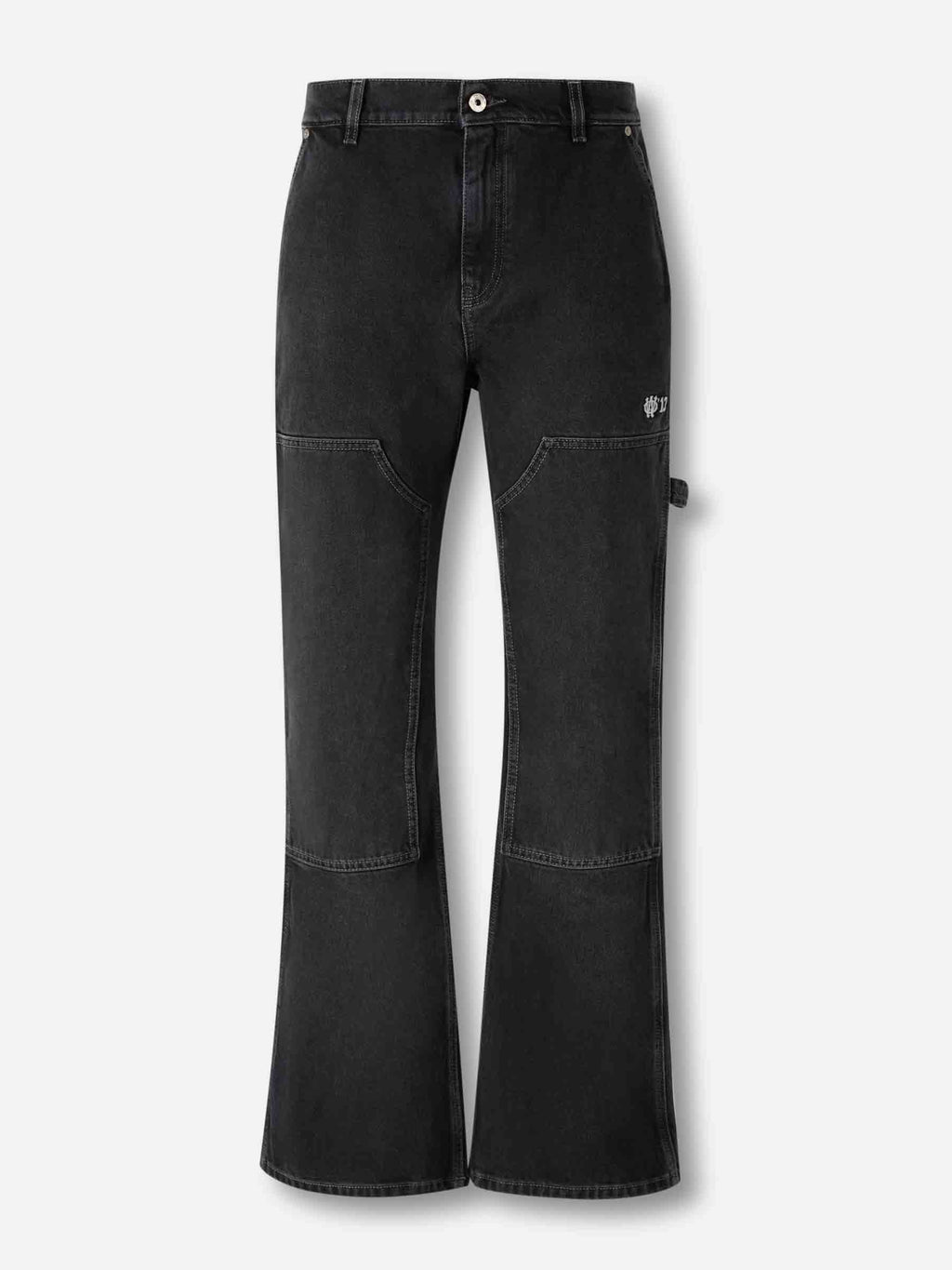 Jeans Flared Cargo Off-white оригінал – Купити в Україні – боковий вид