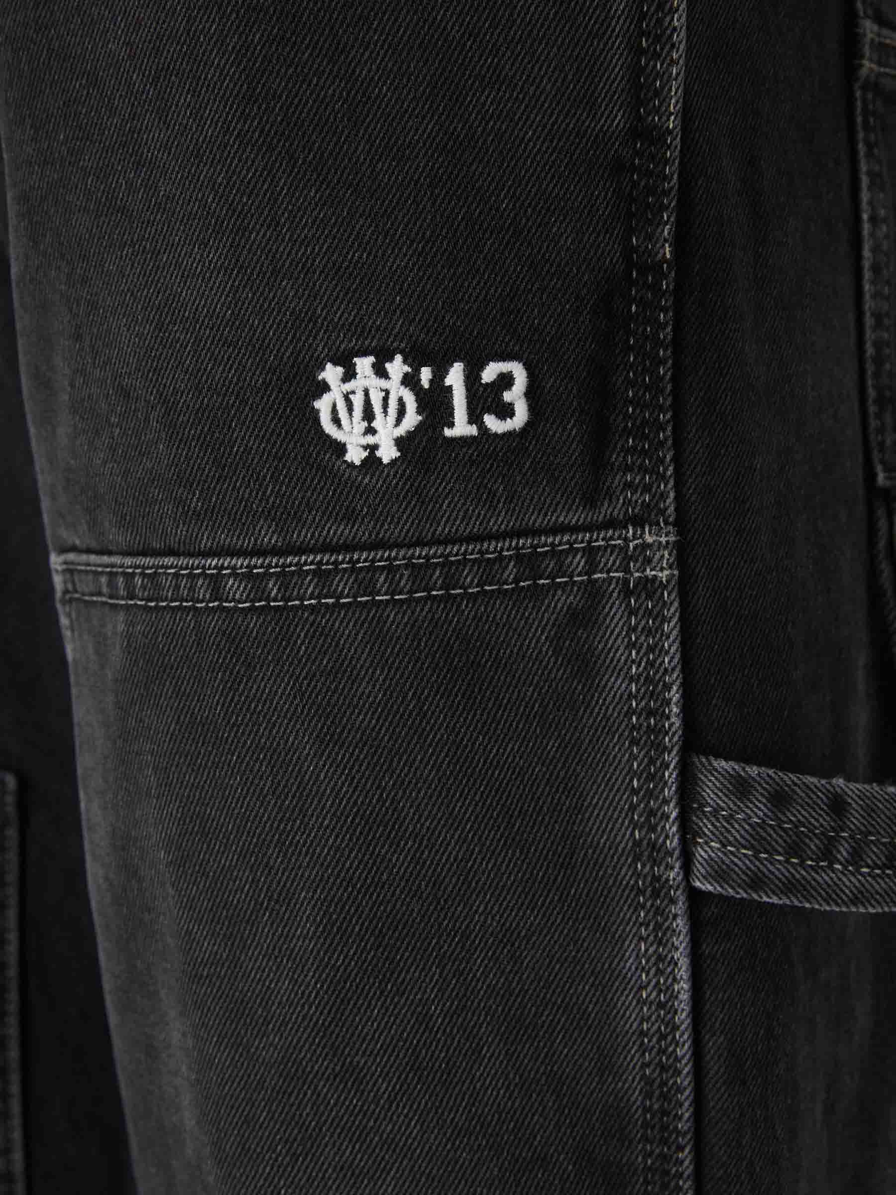 Jeans Flared Cargo Off-white оригінал – Купити в Україні – збільшений вид
