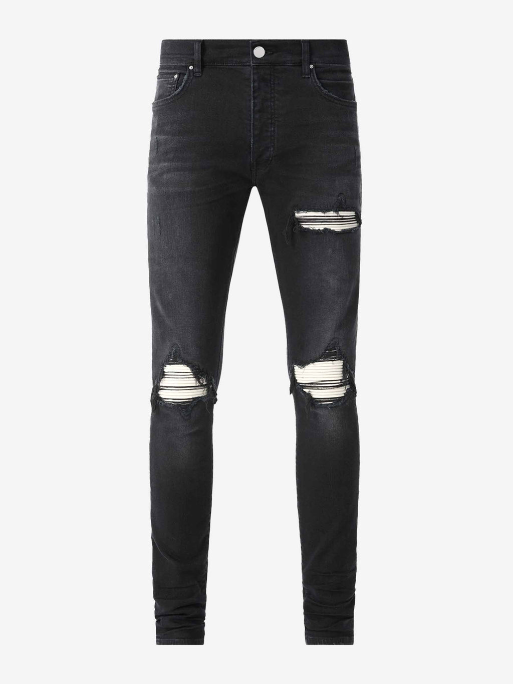 Оригінальна Mx1 Ultrasuede Straight Jeans Amiri – боковий вид