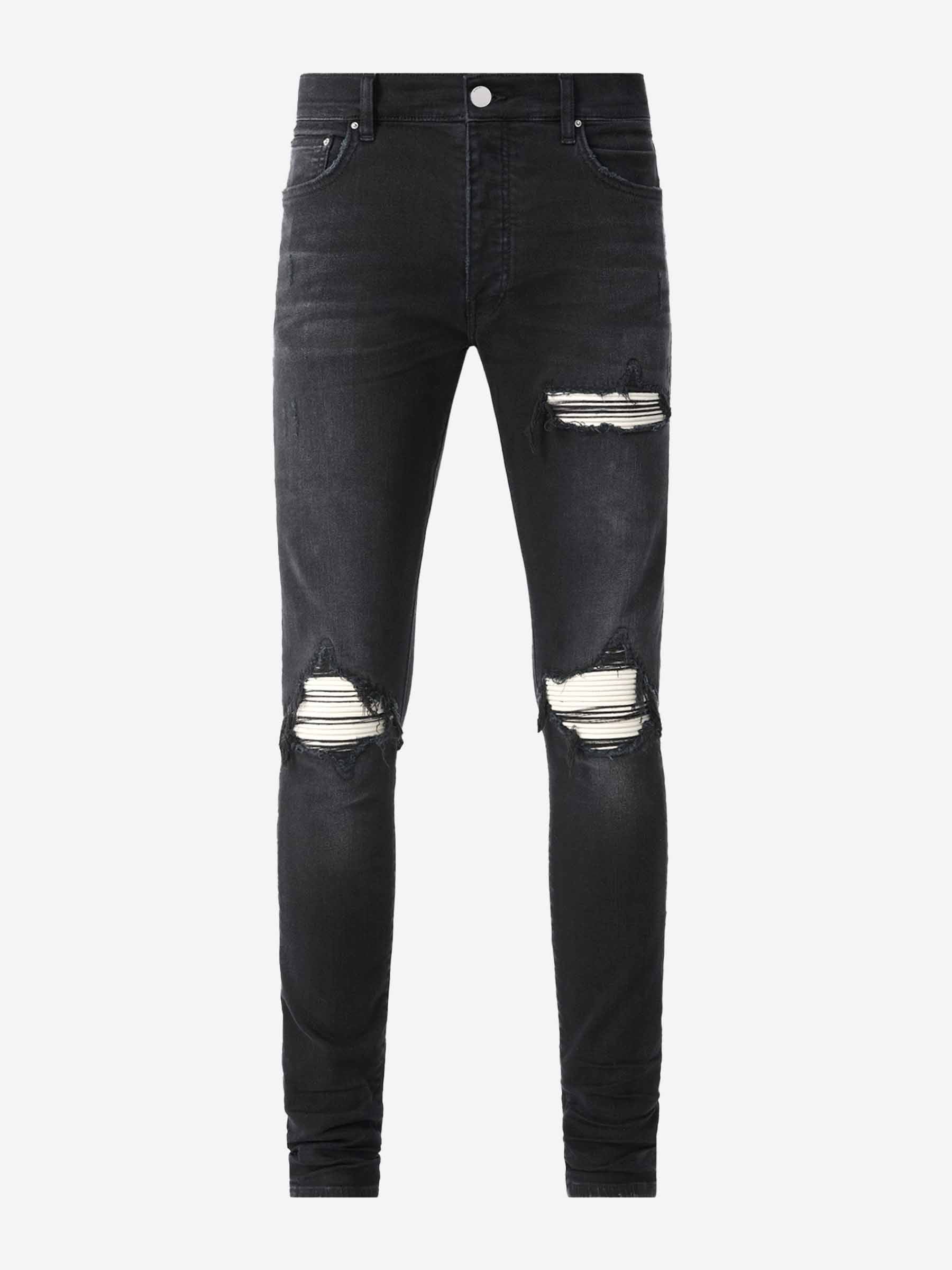 Оригінальна Mx1 Ultrasuede Straight Jeans Amiri – боковий вид