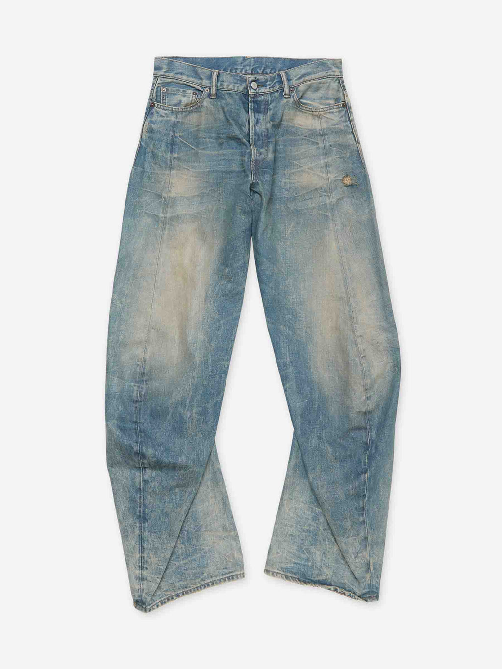 Baggy Jeans Cotton Acne studios – Гарантія оригінальності – боковий вид