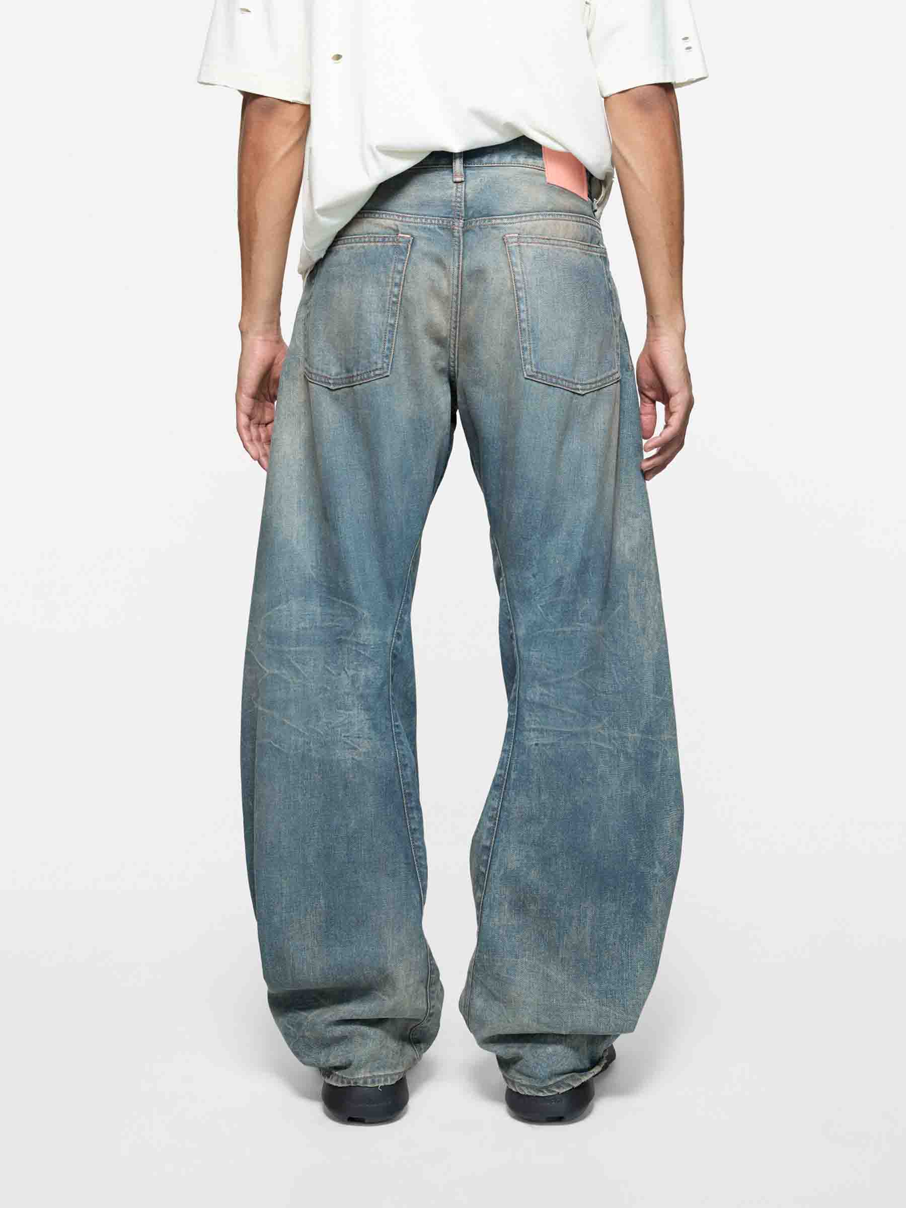 Baggy Jeans Cotton Acne studios – Гарантія оригінальності – детальний вид