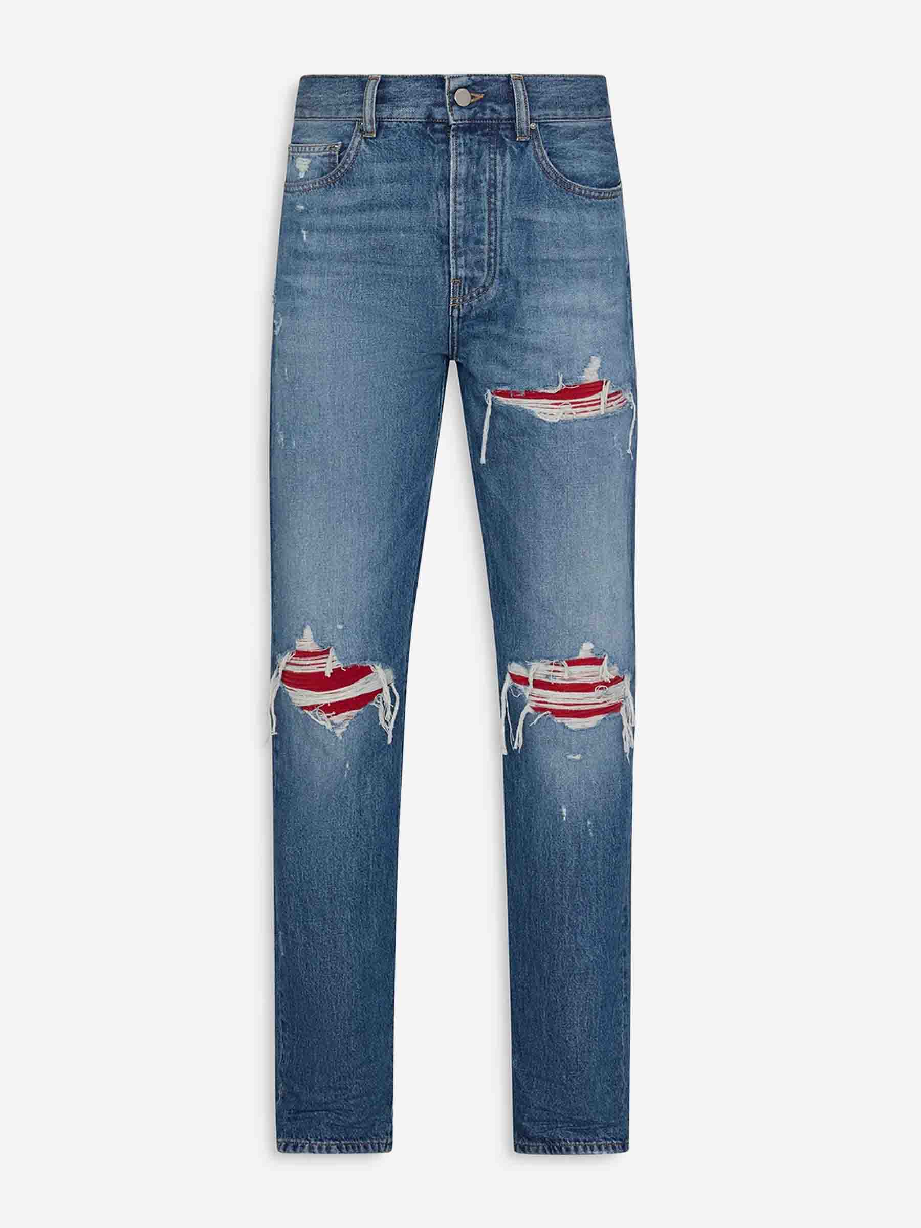 Jeans Straight Cotton Amiri оригінал – Купити в Україні – боковий вид