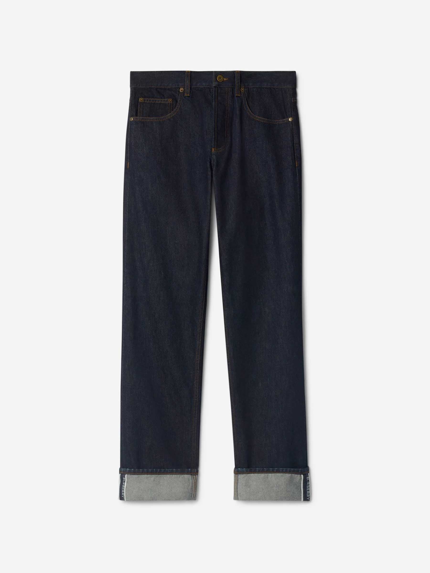Standard Straight Jeans Burberry – Гарантія оригінальності – боковий вид