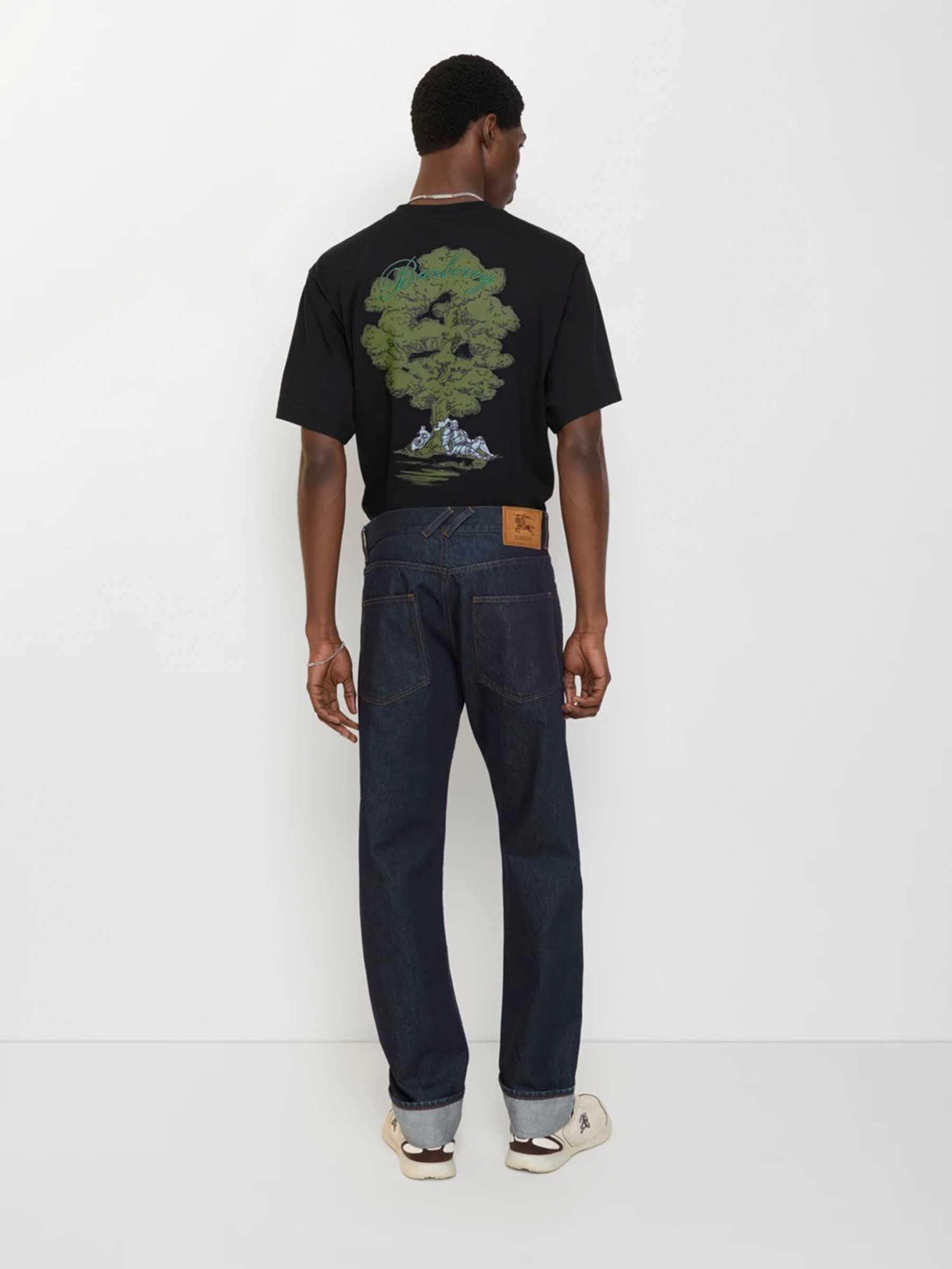 Standard Straight Jeans Burberry – Гарантія оригінальності – детальний вид