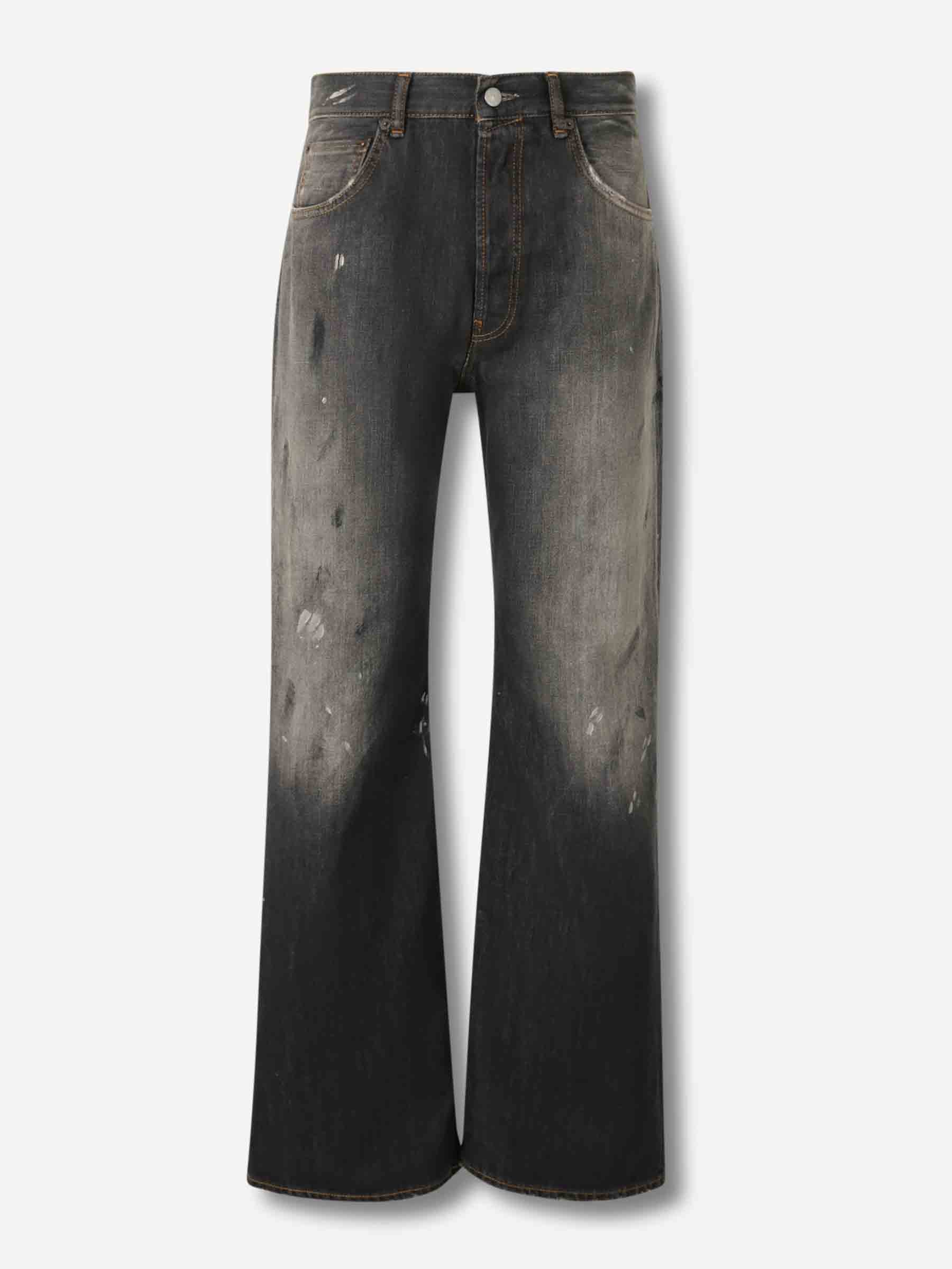 Wide Straight Jeans Acne studios оригінал – Купити в Україні – боковий вид