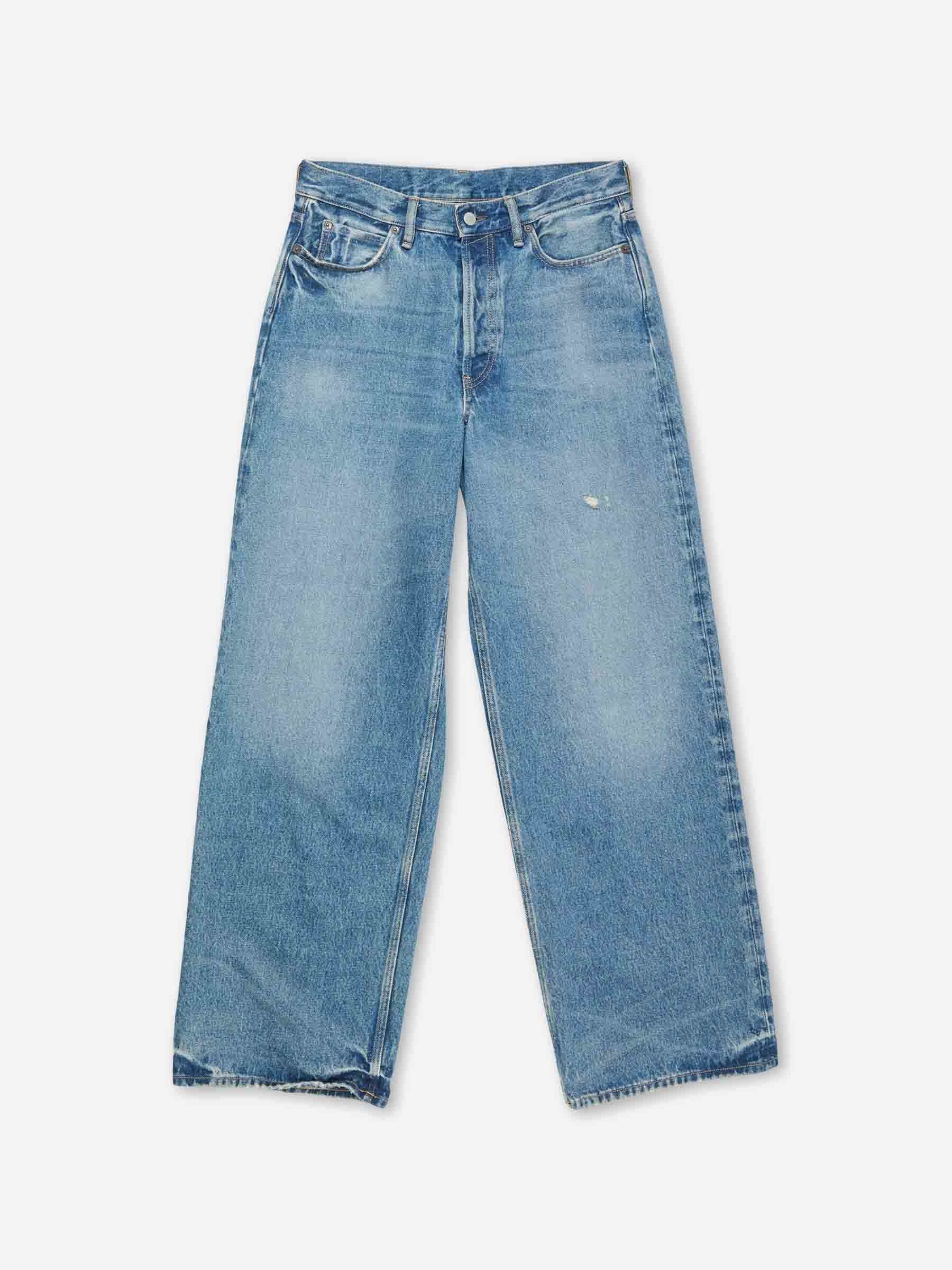 Wide Leg Jeans 1981 Acne studios – Гарантія оригінальності – боковий вид