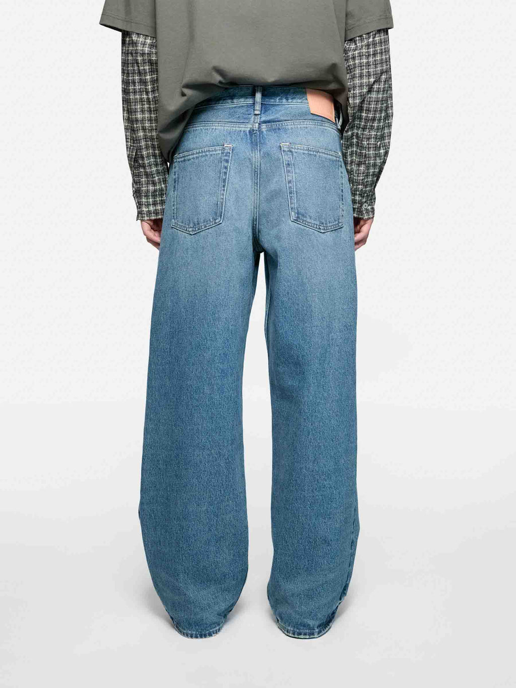Wide Leg Jeans 1981 Acne studios – Гарантія оригінальності – збільшений вид