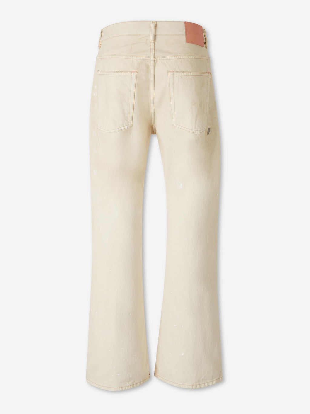 Оригінальна Regular Straight Leg Jeans Acne studios – вид ззаду