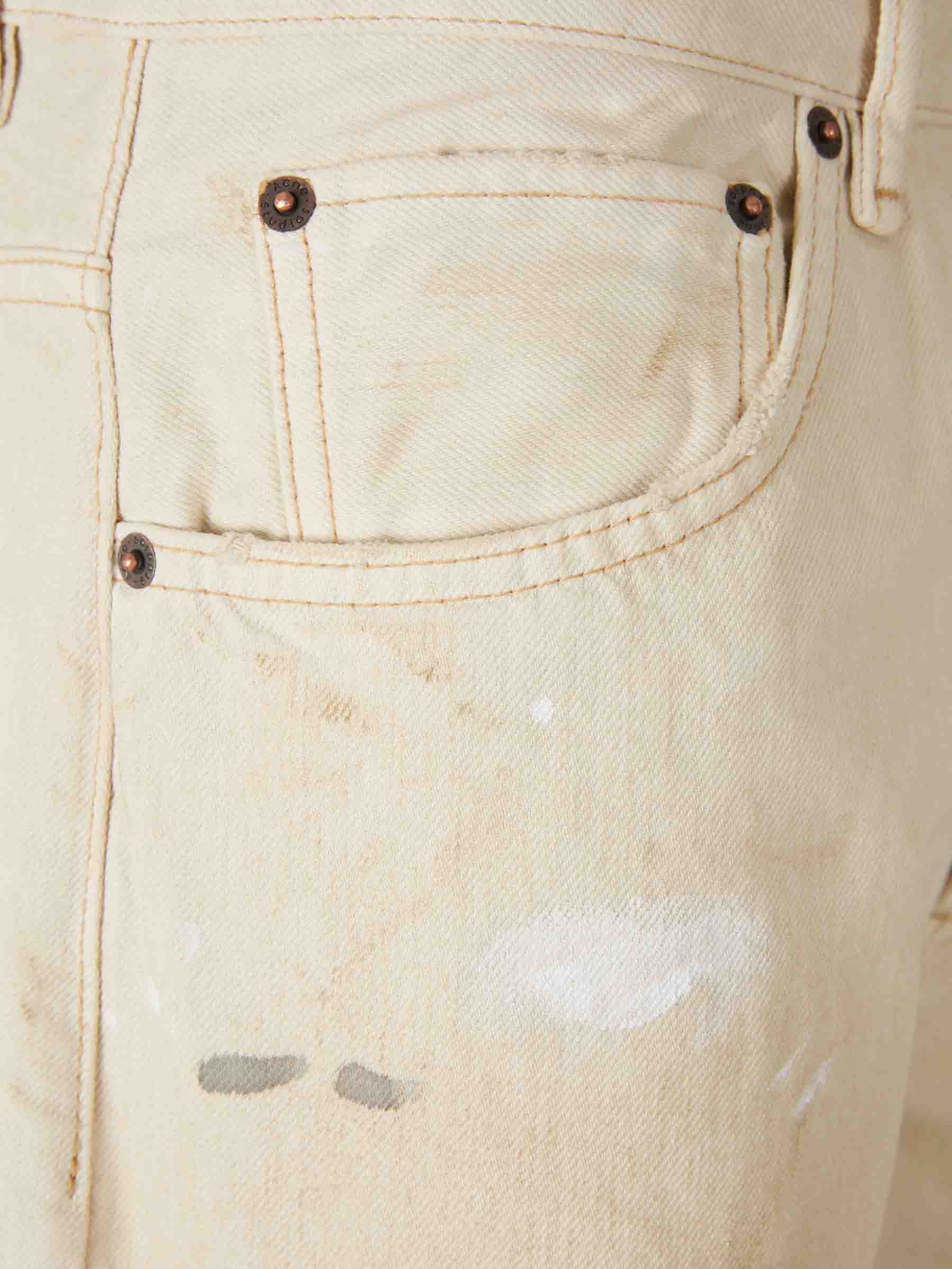 Оригінальна Regular Straight Leg Jeans Acne studios – детальний вид