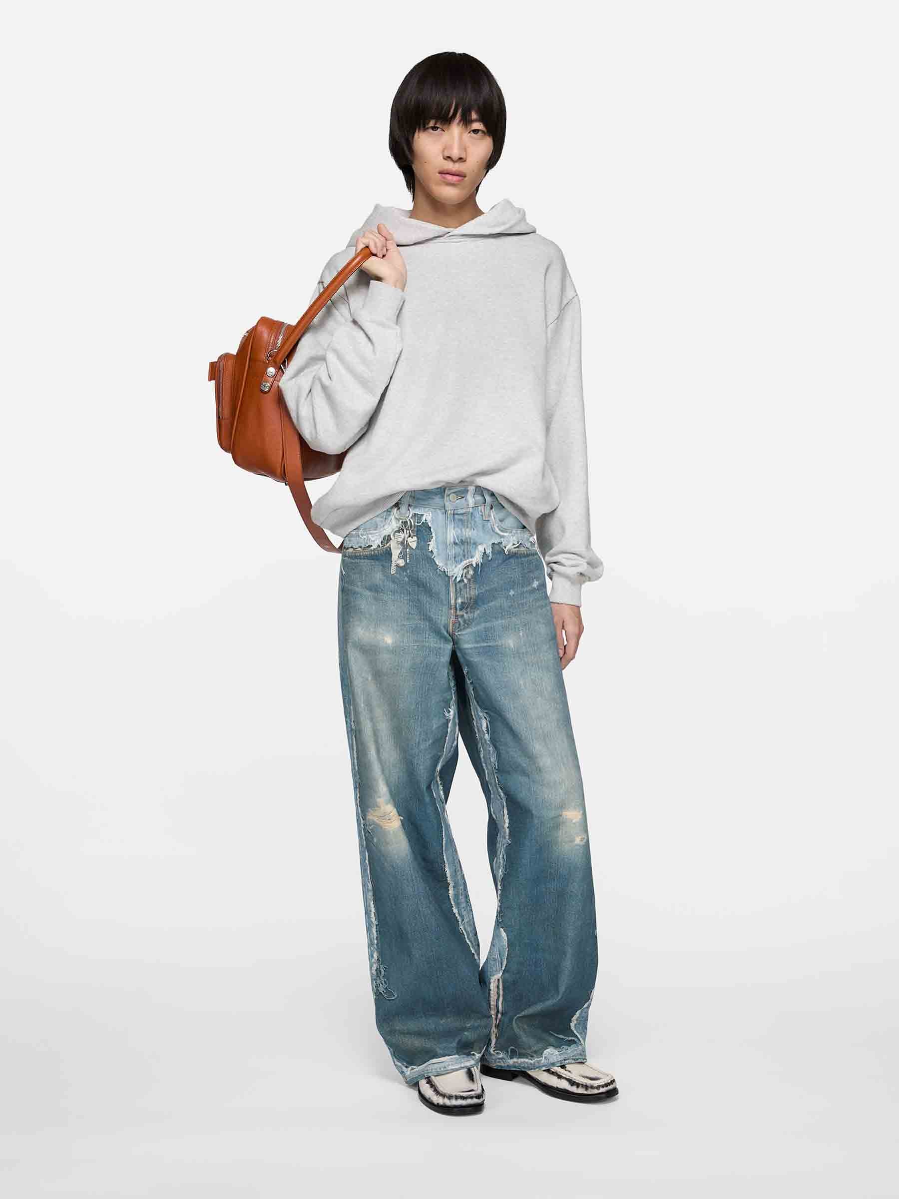 Jeans Trompe Loeil Acne studios оригінал – Купити в Україні – вид ззаду