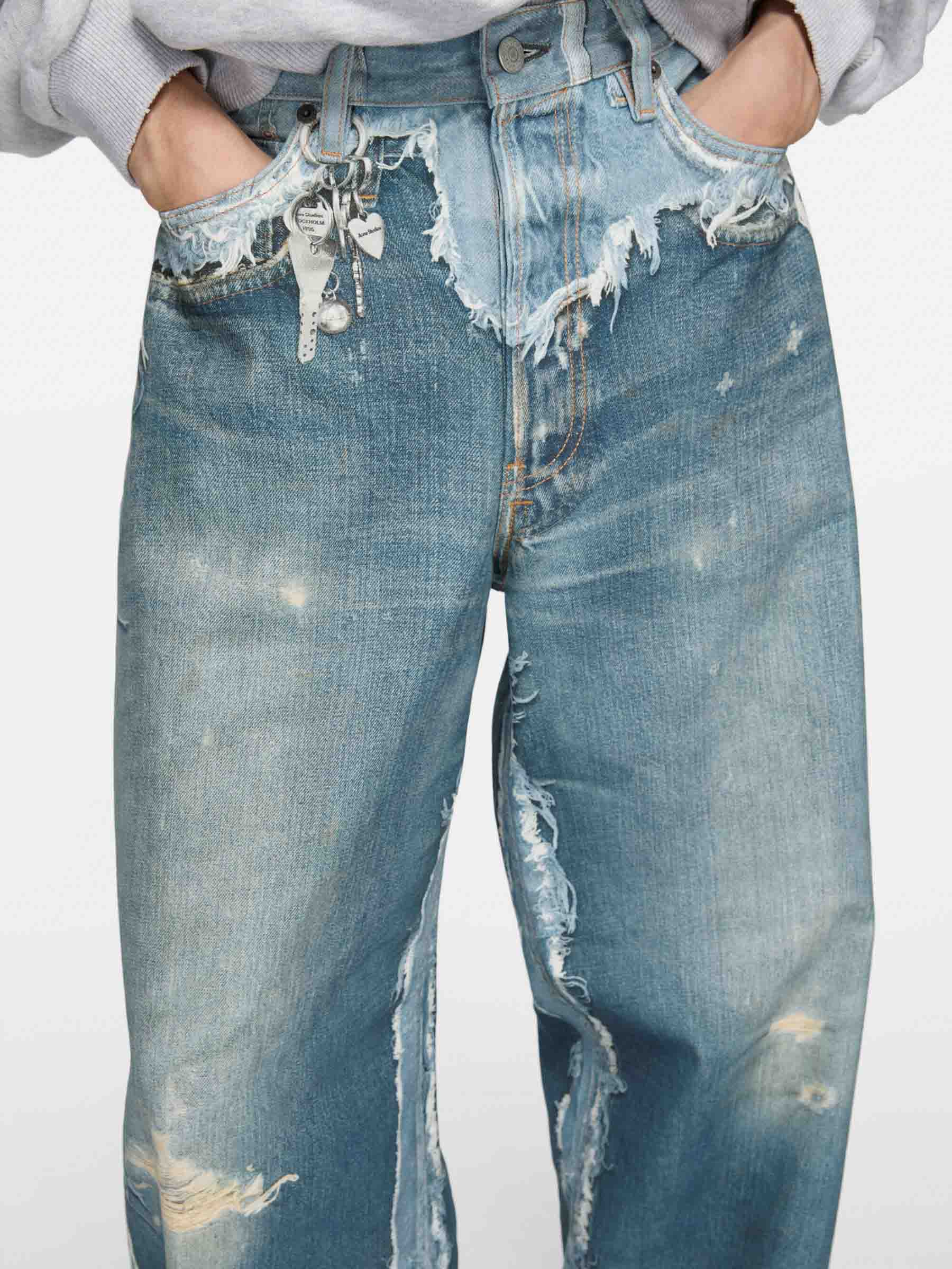 Jeans Trompe Loeil Acne studios оригінал – Купити в Україні – збільшений вид