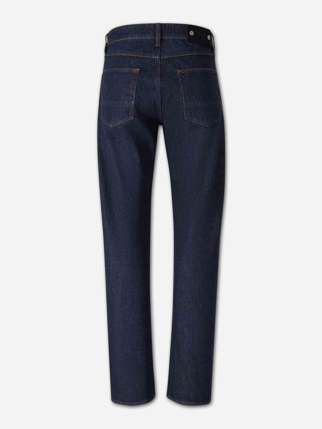 Cotton Straight Leg Jeans Stone island – Гарантія оригінальності – вид ззаду