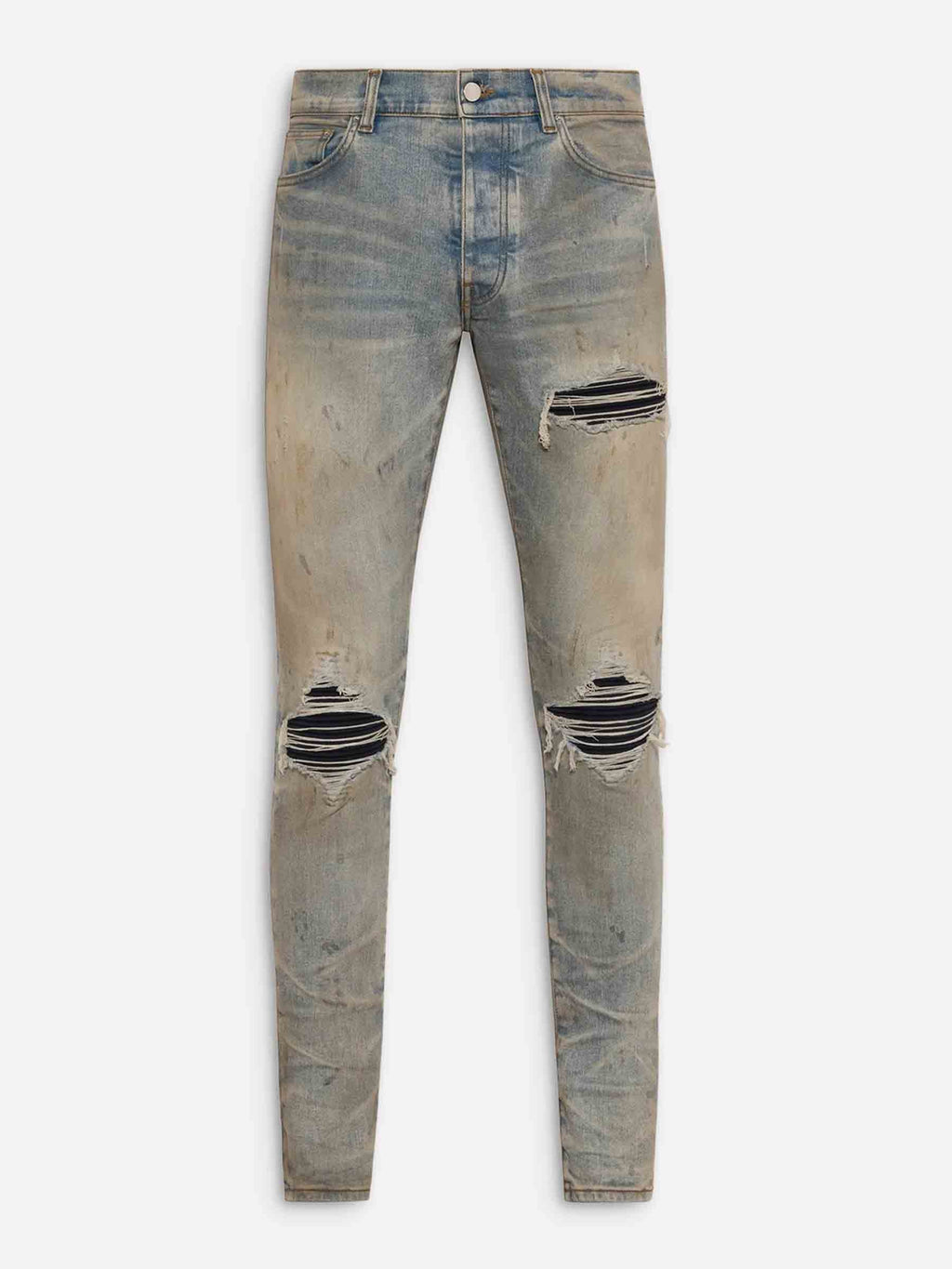 Distressed Cotton Jeans Amiri – Гарантія оригінальності – боковий вид