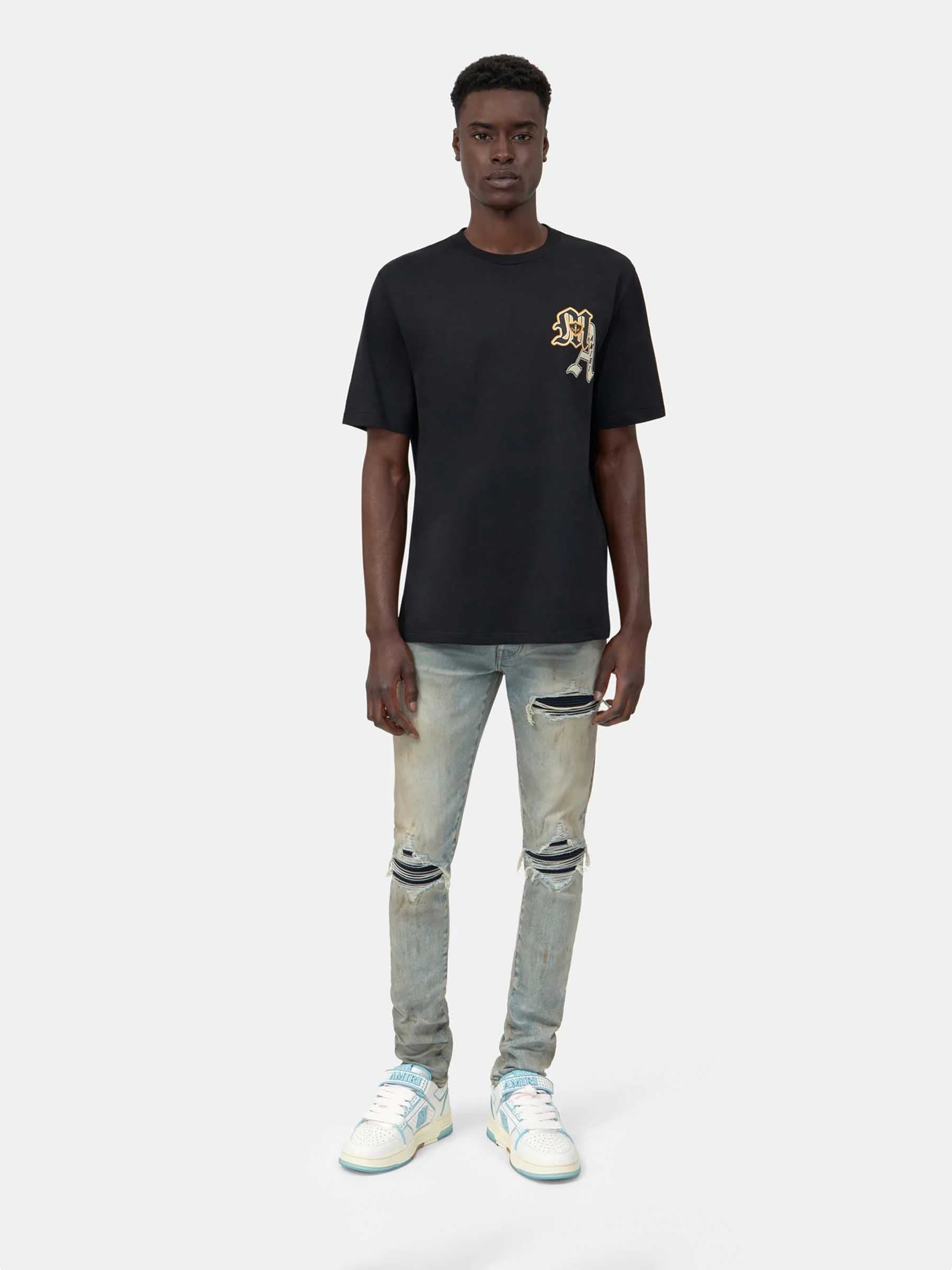 Distressed Cotton Jeans Amiri – Гарантія оригінальності – вид ззаду