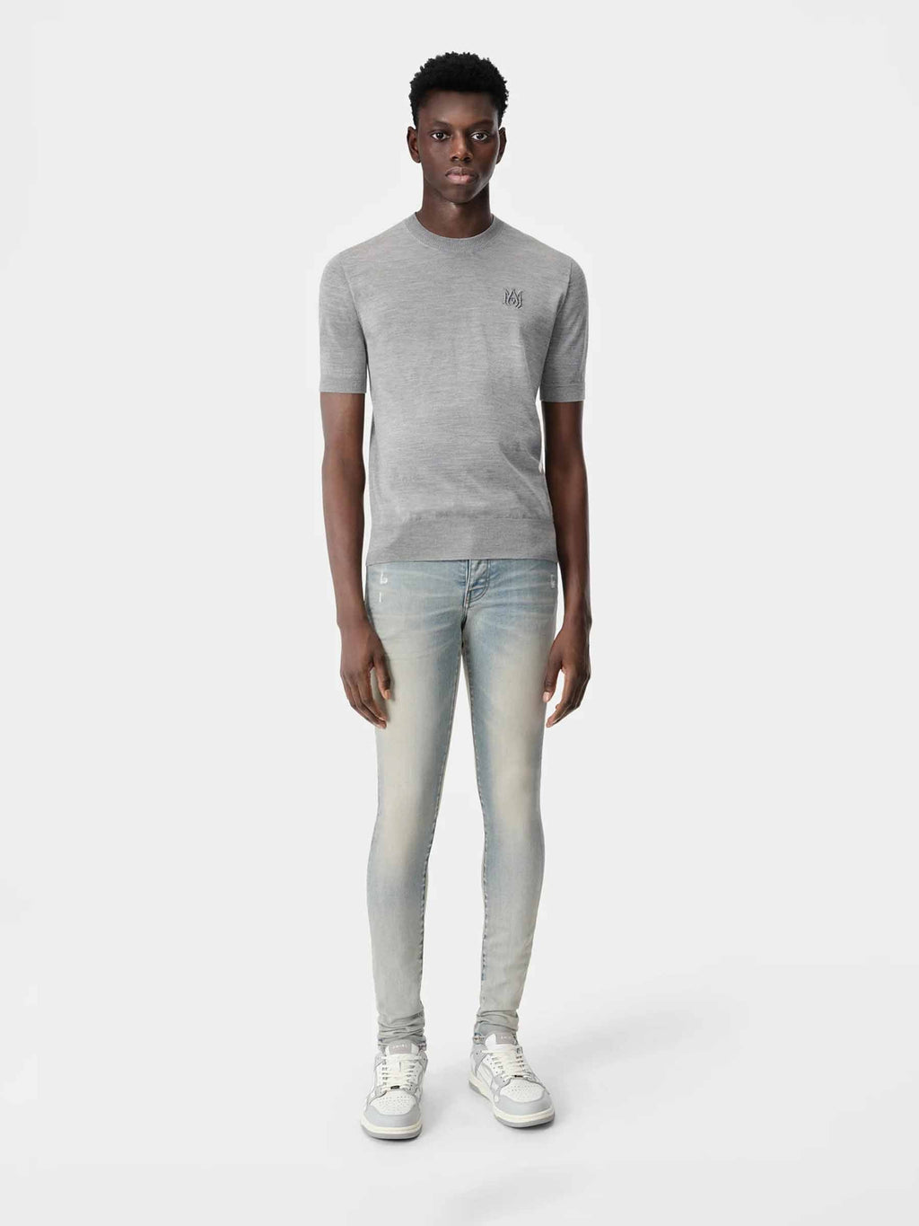 Оригінальна Slim Stack Jeans Amiri – вид ззаду