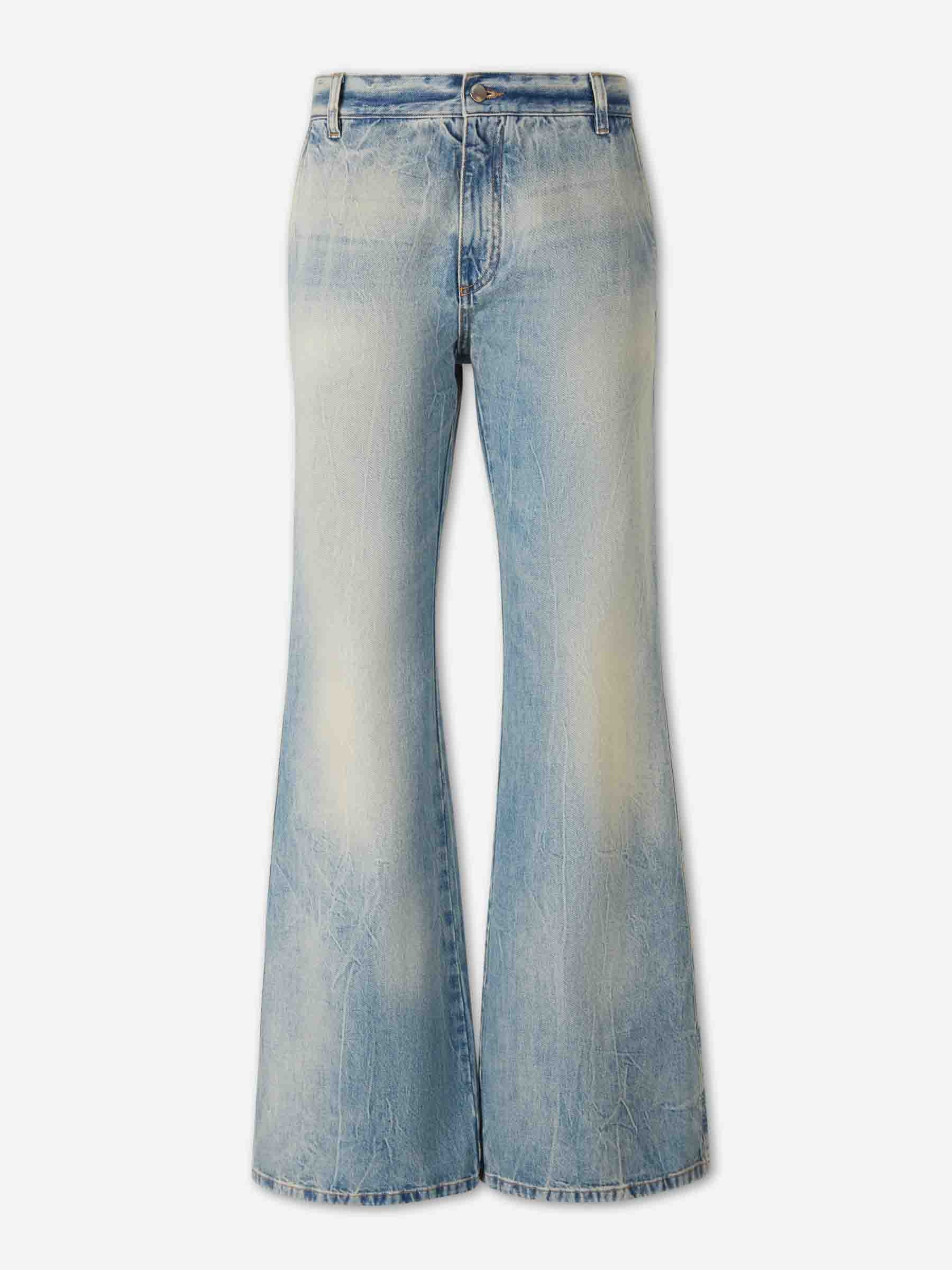 Wide Straight Jeans Amiri – Гарантія оригінальності – боковий вид