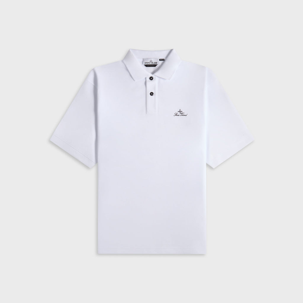 Tee White Stone island оригінал – Купити в Україні – боковий вид