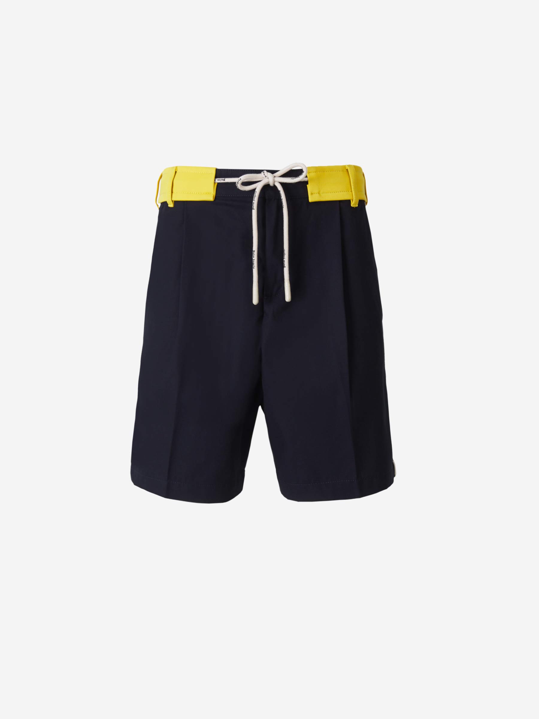 Cotton Bermuda Shorts Palm angels оригінал – Купити в Україні – боковий вид