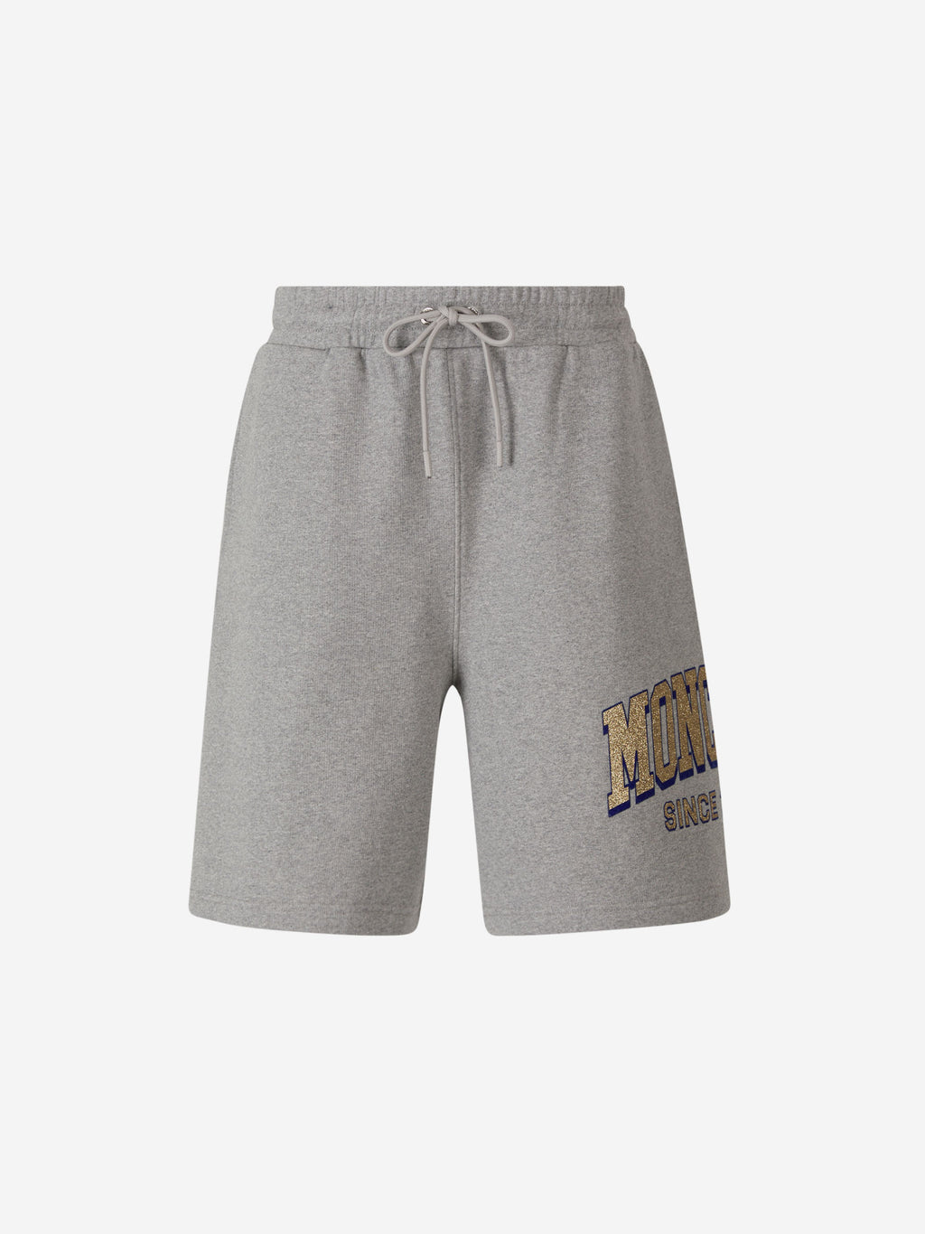 Shiny Logo Bermuda Shorts Moncler – Гарантія оригінальності – боковий вид