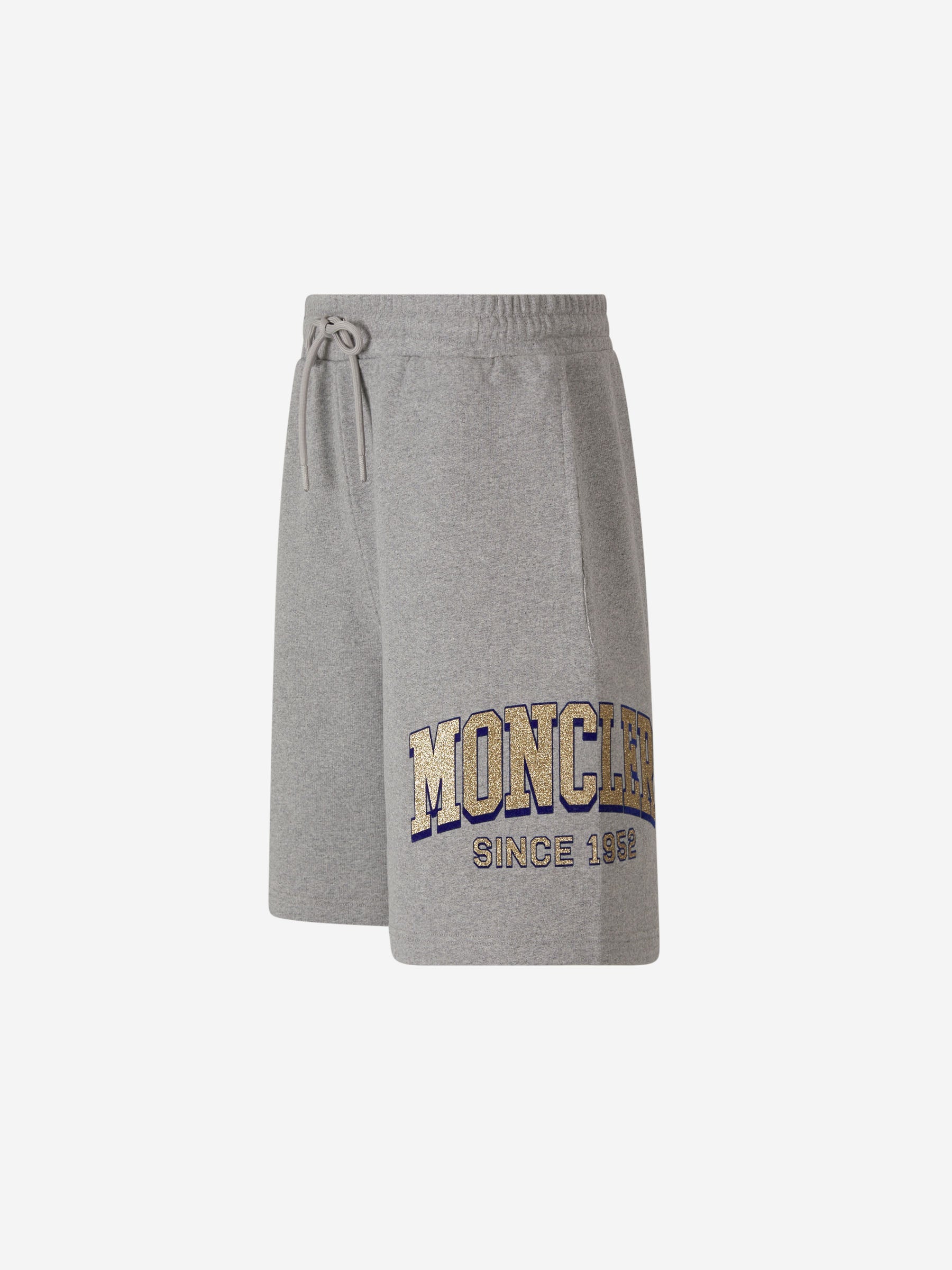 Shiny Logo Bermuda Shorts Moncler – Гарантія оригінальності – вид ззаду - MONCLER