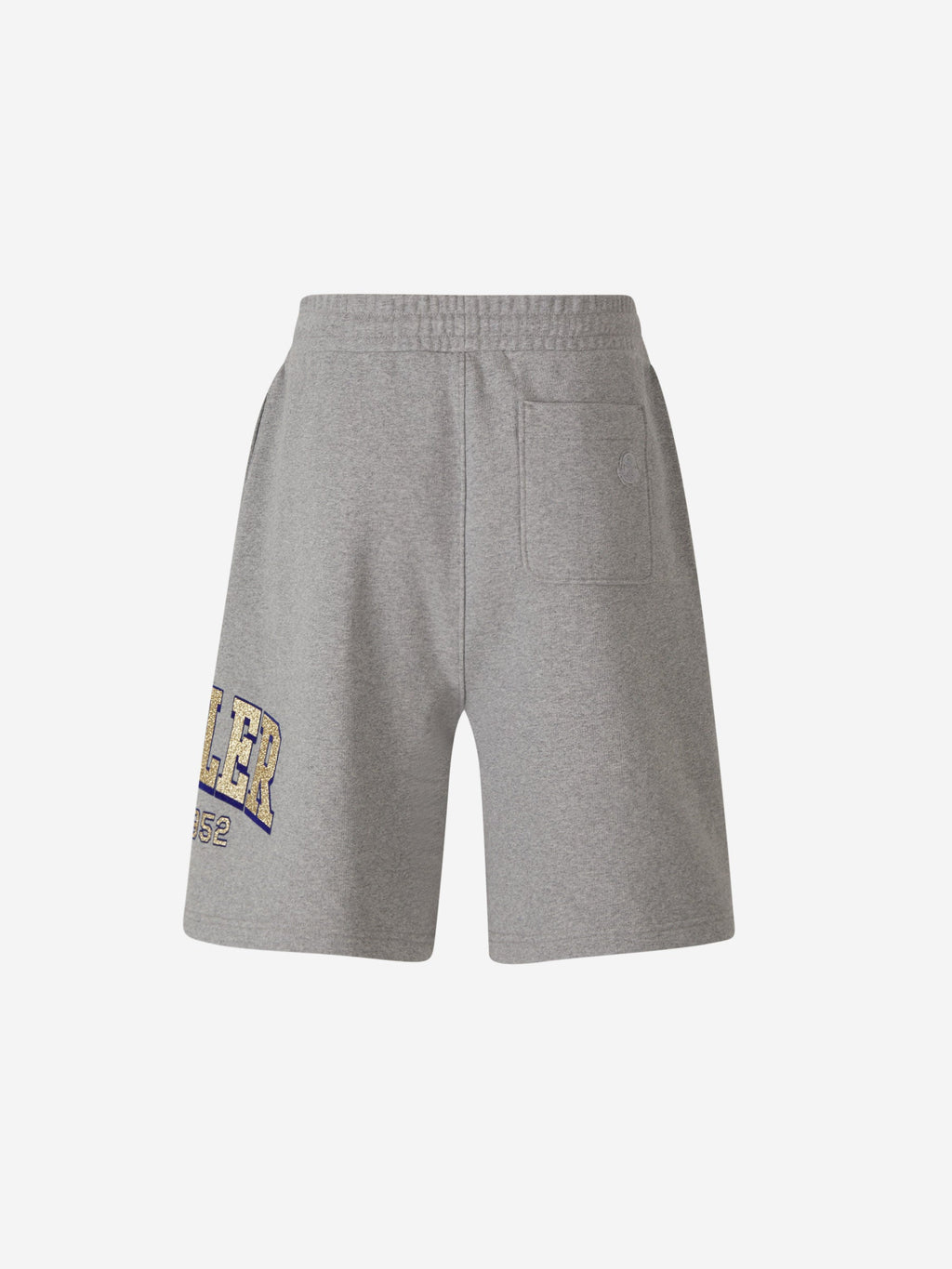 Shiny Logo Bermuda Shorts Moncler – Гарантія оригінальності – детальний вид
