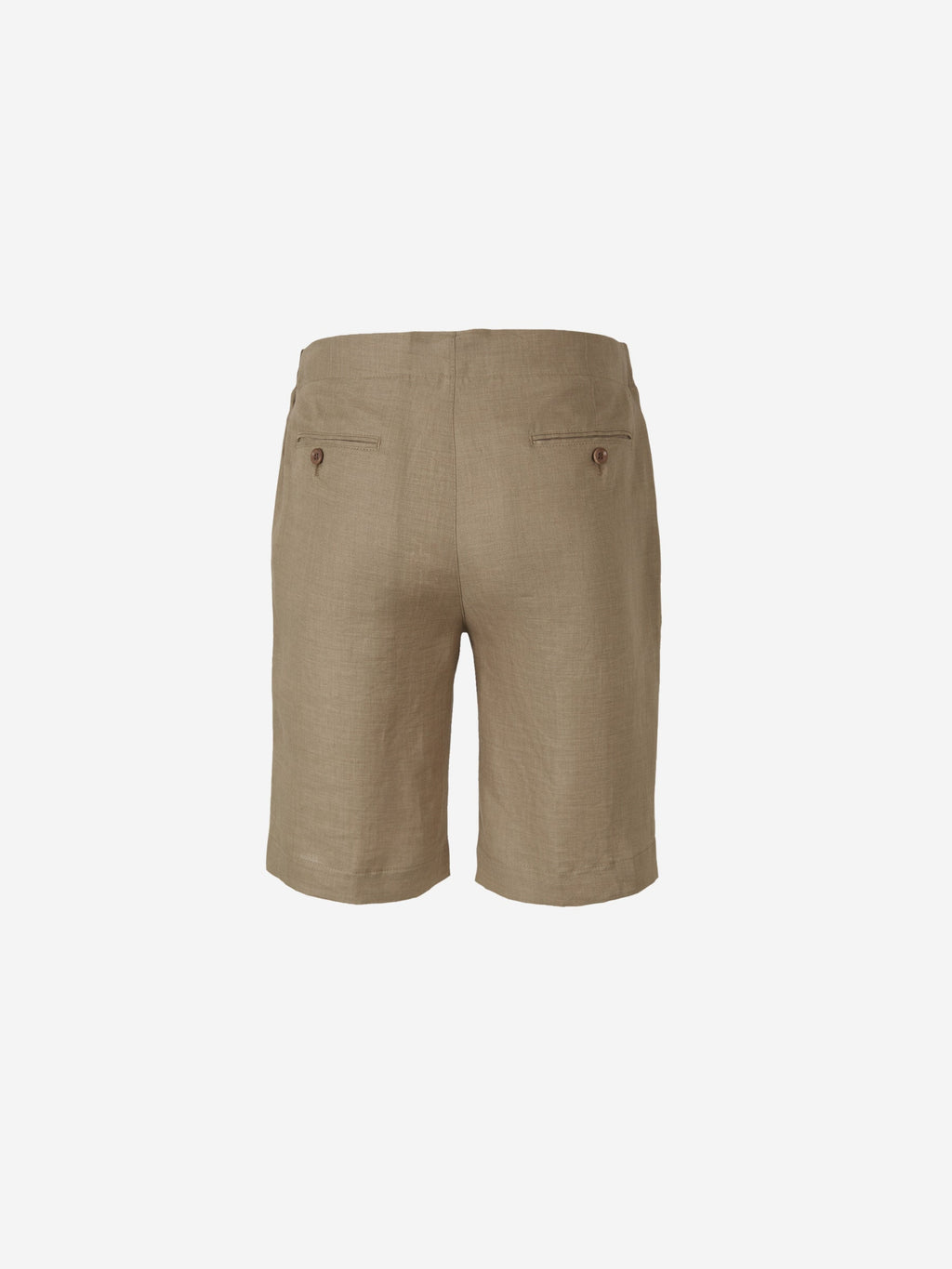 Light Linen Bermuda Shorts Loro piana – Гарантія оригінальності – вид ззаду