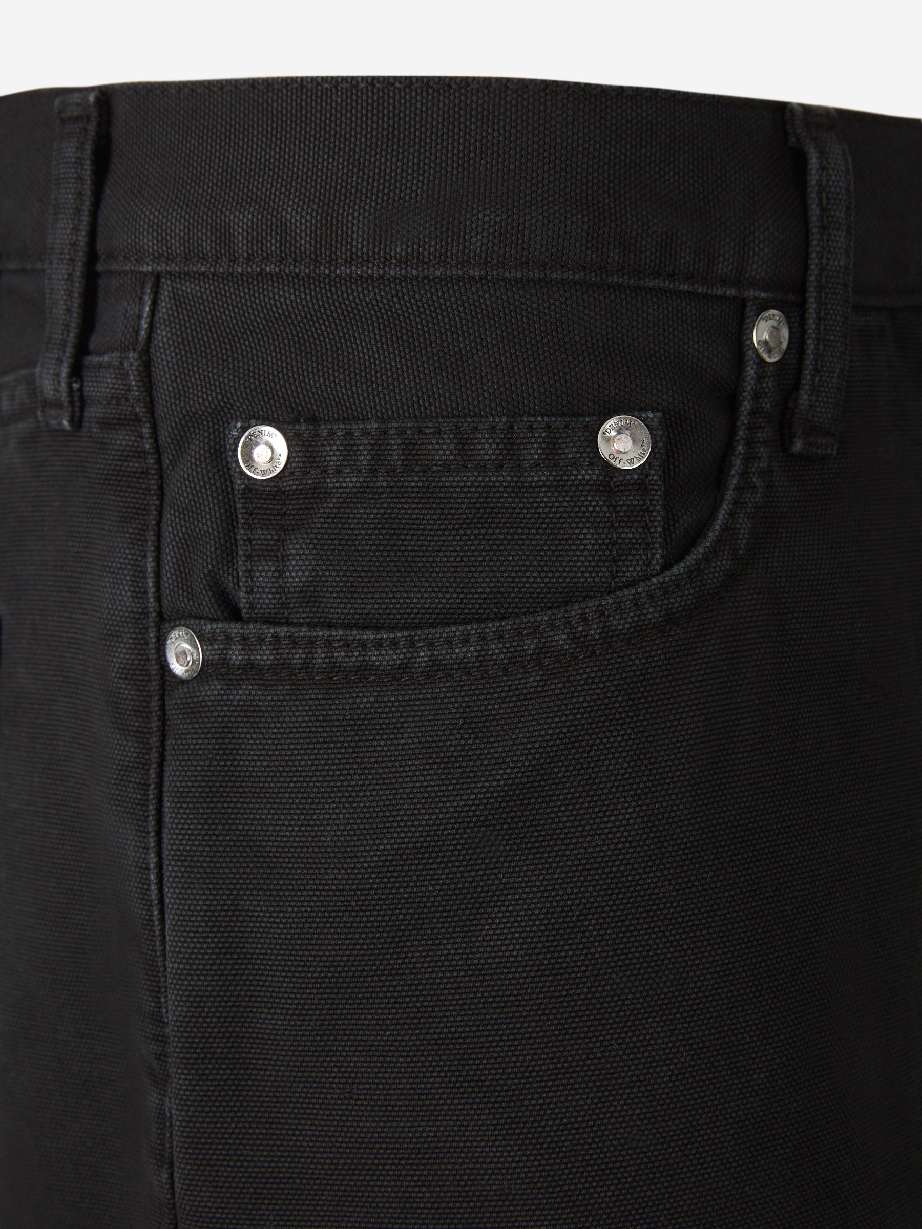 Bermudas Denim Logo Off-white оригінал – Купити в Україні – детальний вид