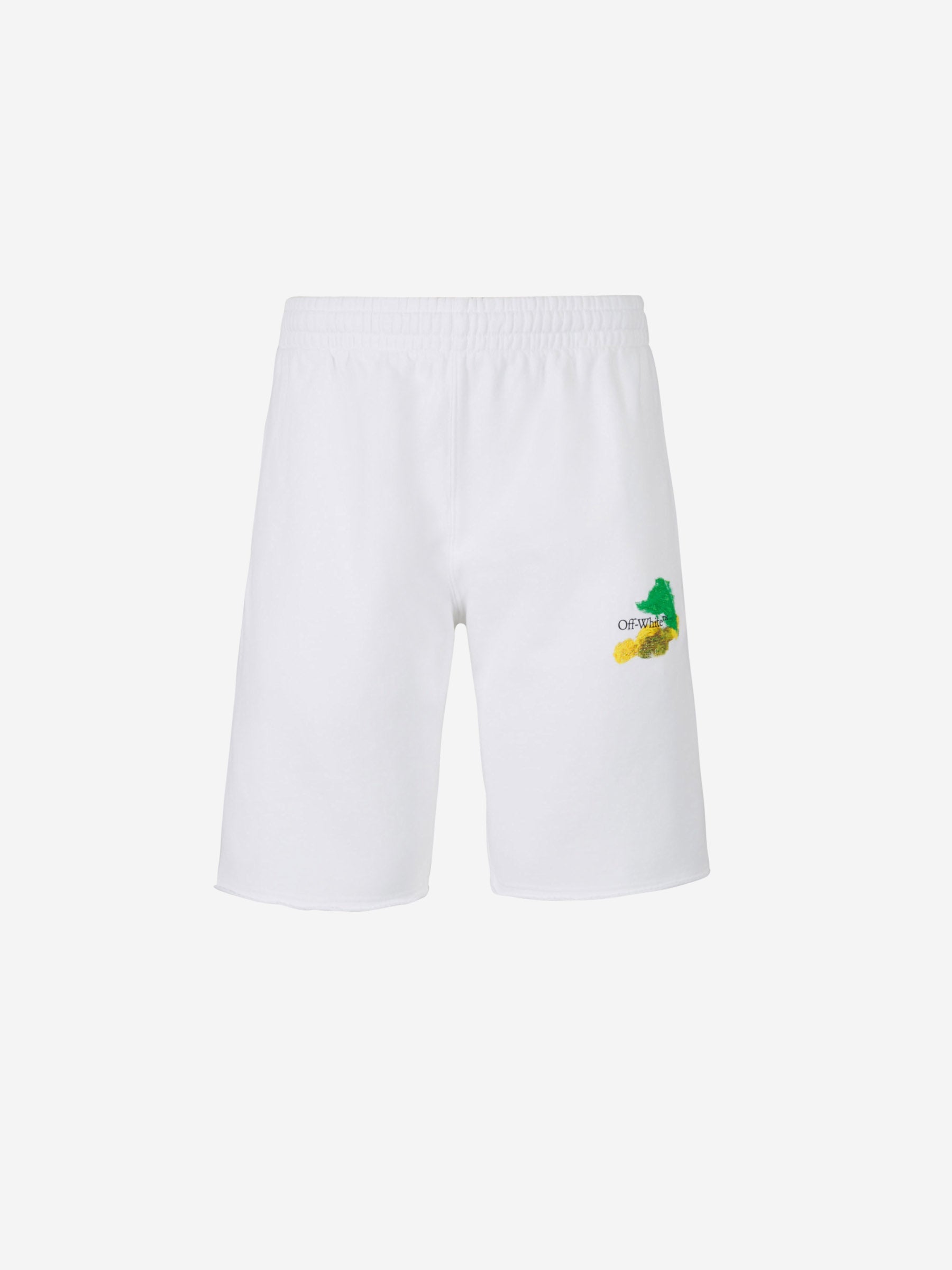 Bermudas Brush Arrows Off-white – Гарантія оригінальності – боковий вид