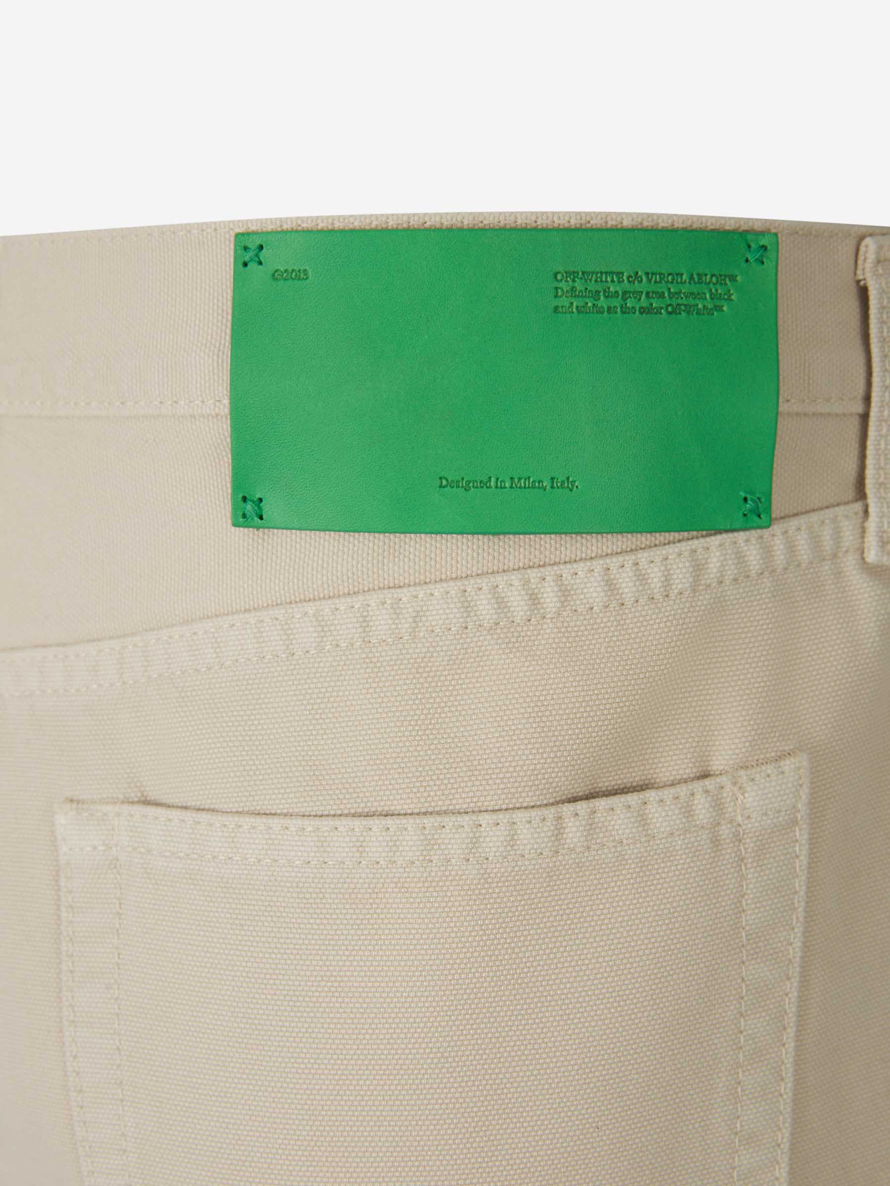 Cotton Logo Bermuda Shorts Off-white оригінал – Купити в Україні – детальний вид