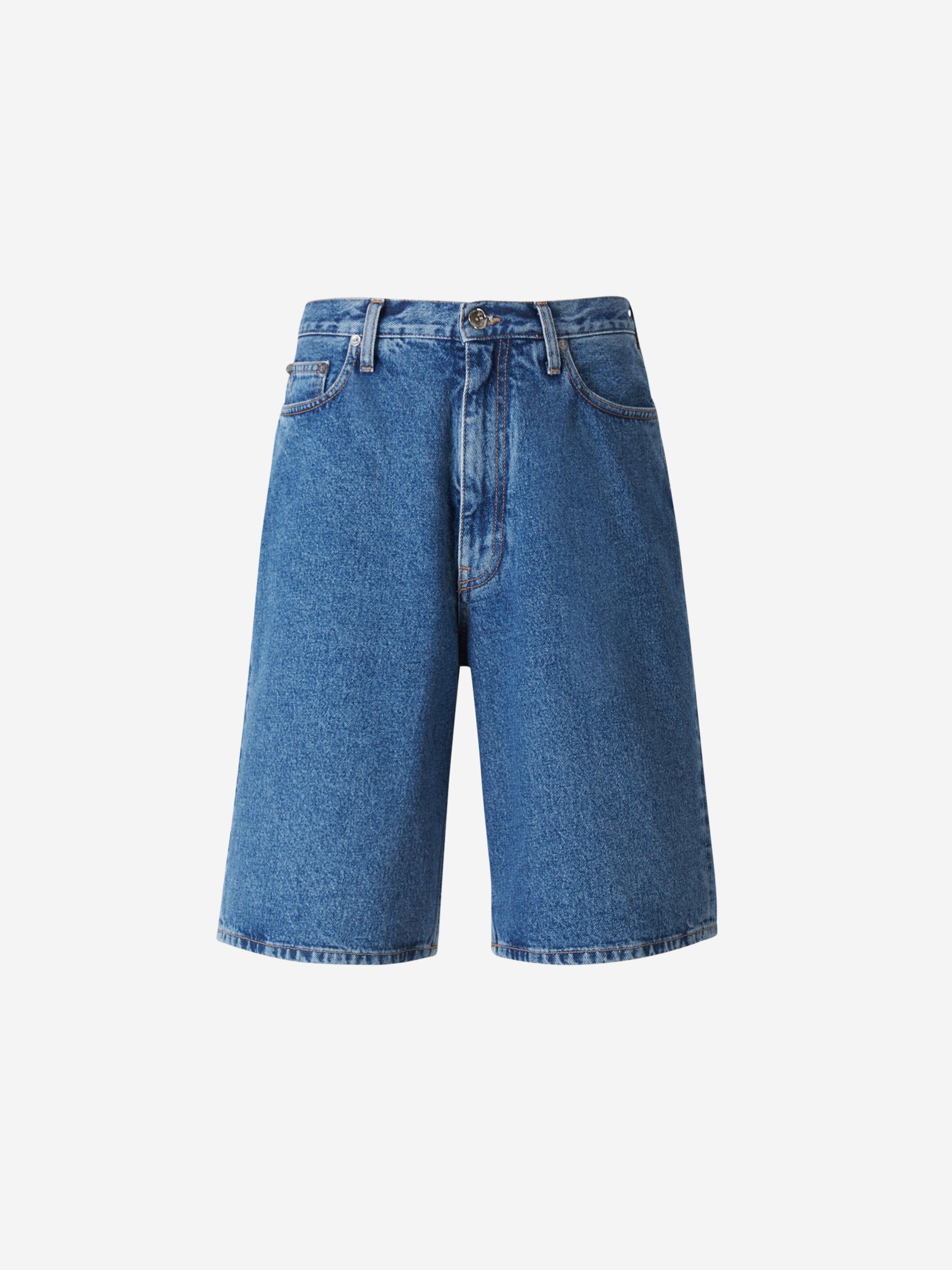 Bermudas Denim Arrows Off-white – Гарантія оригінальності – боковий вид