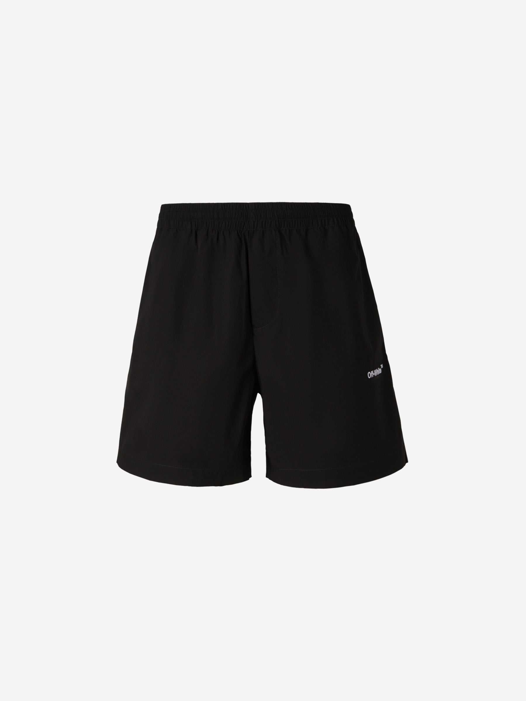 Bermudas Arrow Algodón Off-white оригінал – Купити в Україні – боковий вид
