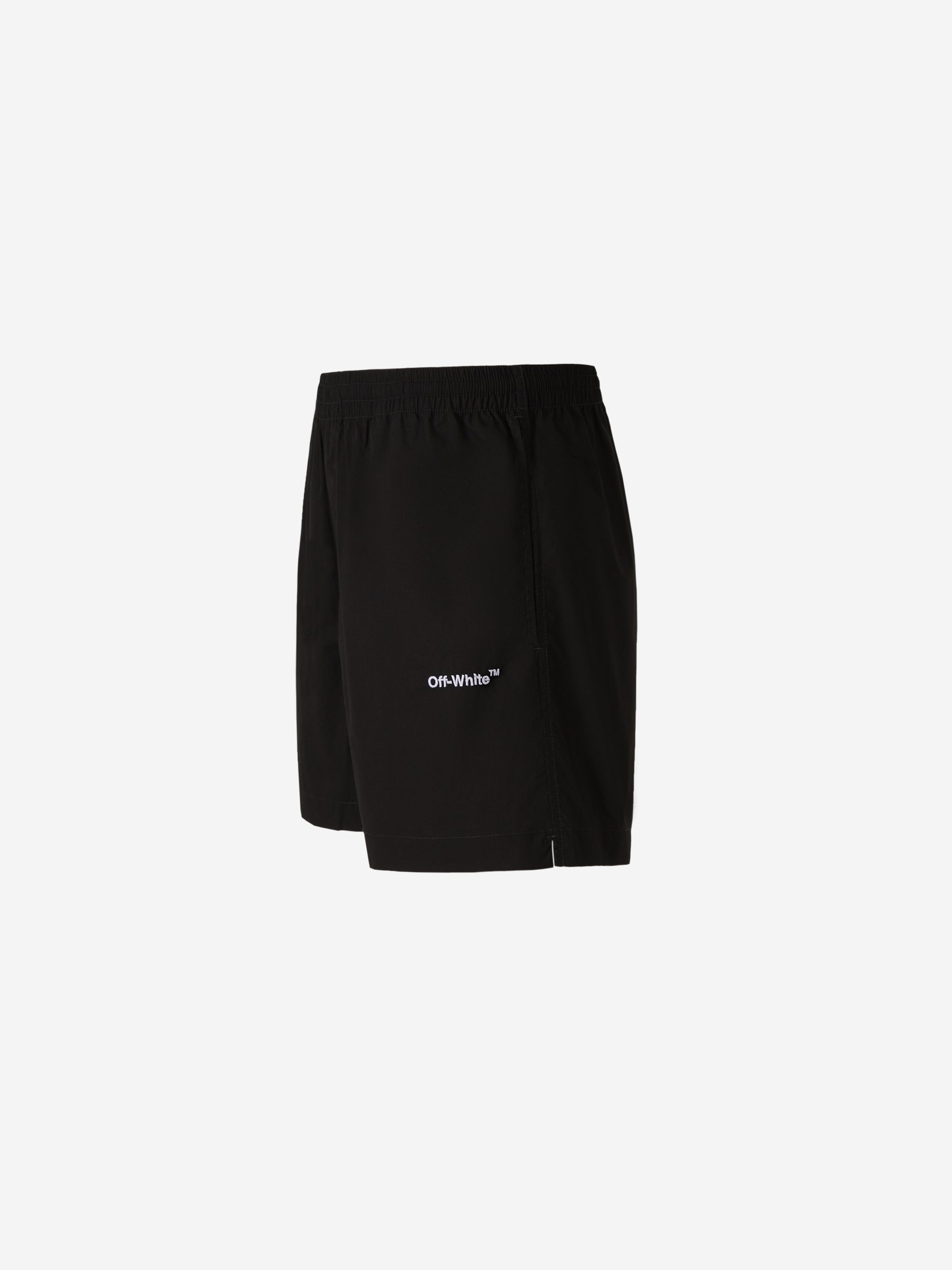 Bermudas Arrow Algodón Off-white оригінал – Купити в Україні – вид ззаду
