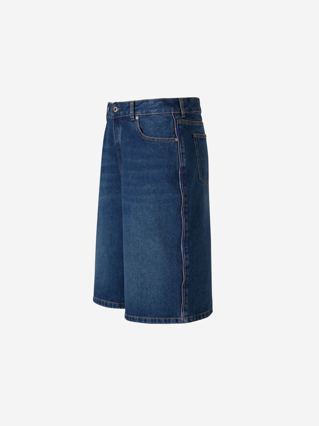 Denim Arrows Bermuda Shorts Off-white – Гарантія оригінальності – детальний вид