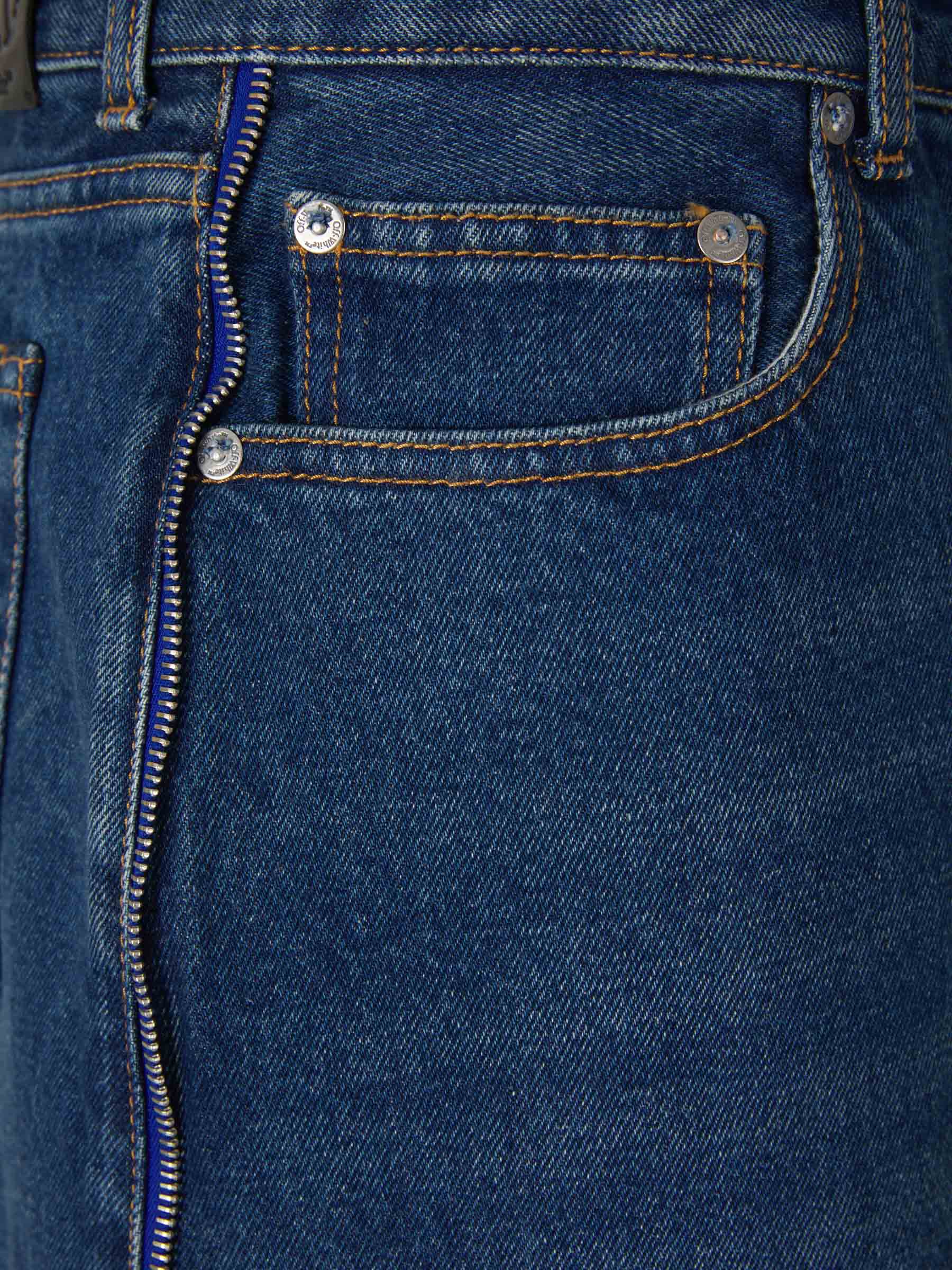 Denim Arrows Bermuda Shorts Off-white – Гарантія оригінальності – збільшений вид