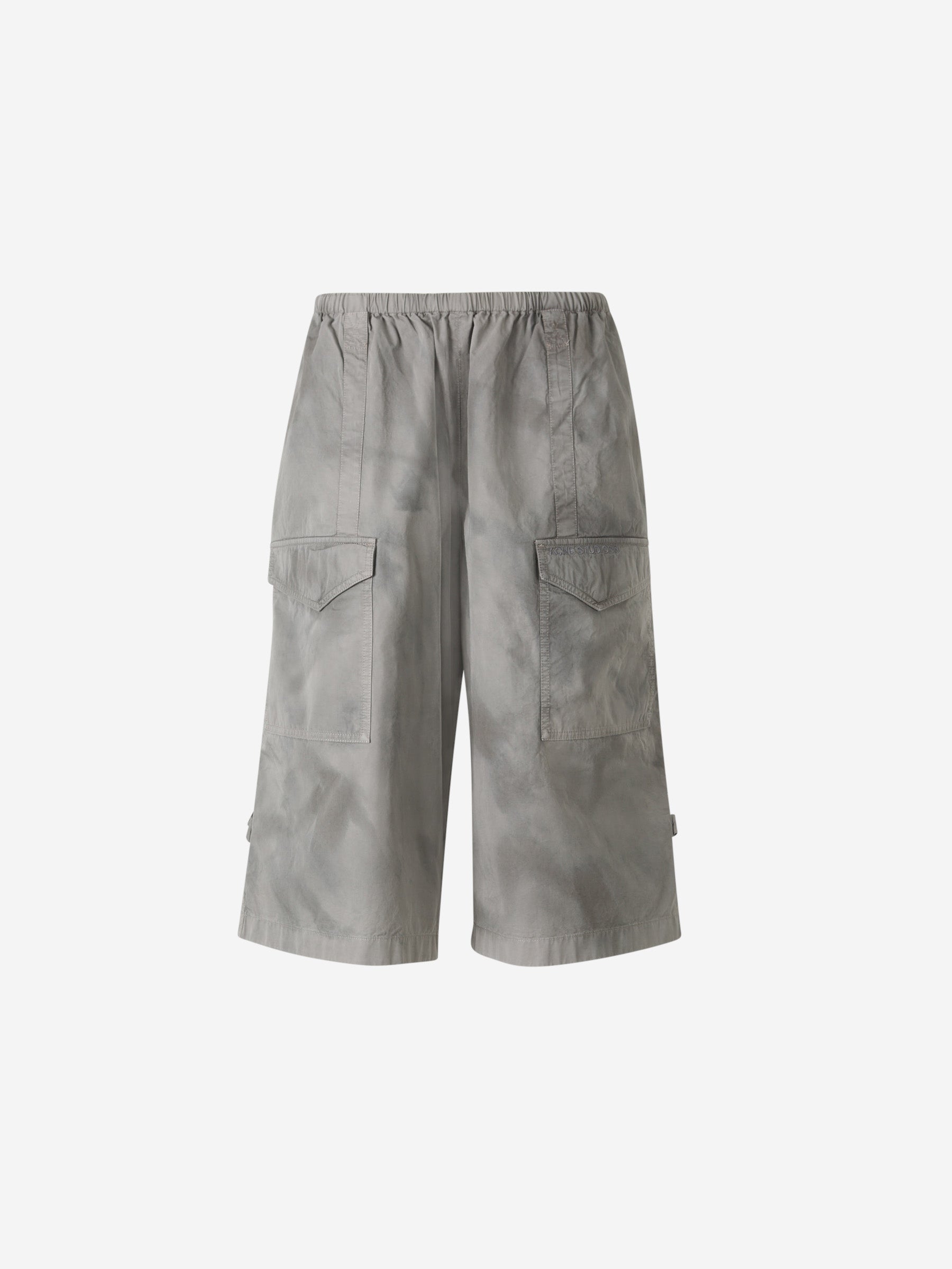 Oversized Cargo Bermuda Shorts Acne studios оригінал – Купити в Україні – боковий вид