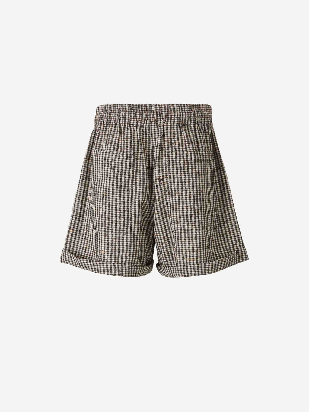 Viscose Checked Bermuda Shorts Bottega veneta – Гарантія оригінальності – вид ззаду