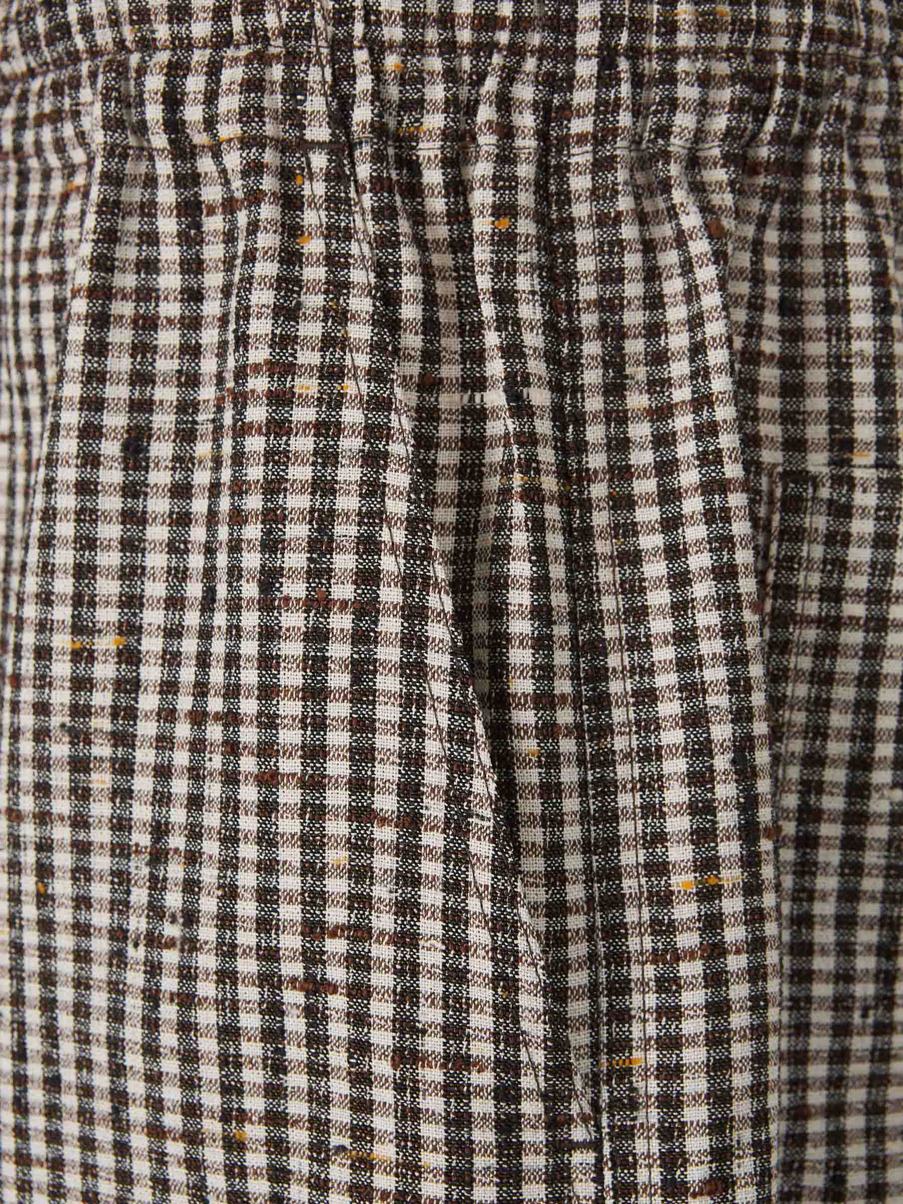 Viscose Checked Bermuda Shorts Bottega veneta – Гарантія оригінальності – детальний вид