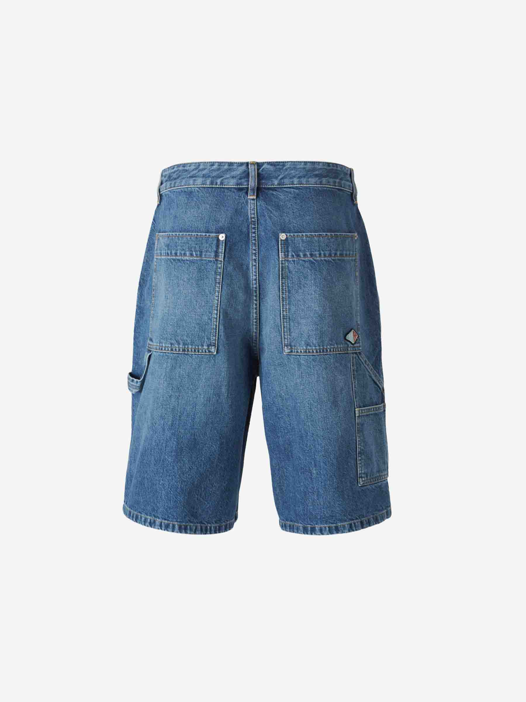 Bermuda Logo Denim Bottega veneta оригінал – Купити в Україні – вид ззаду