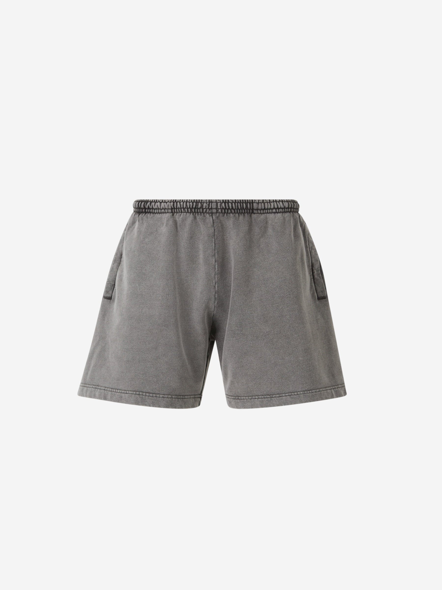 Bermuda Logo Cotton Acne studios оригінал – Купити в Україні – боковий вид