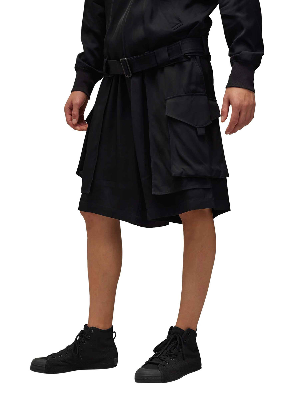 Y-3 Rayon Bermuda Shorts Adidas – Гарантія оригінальності – збільшений вид